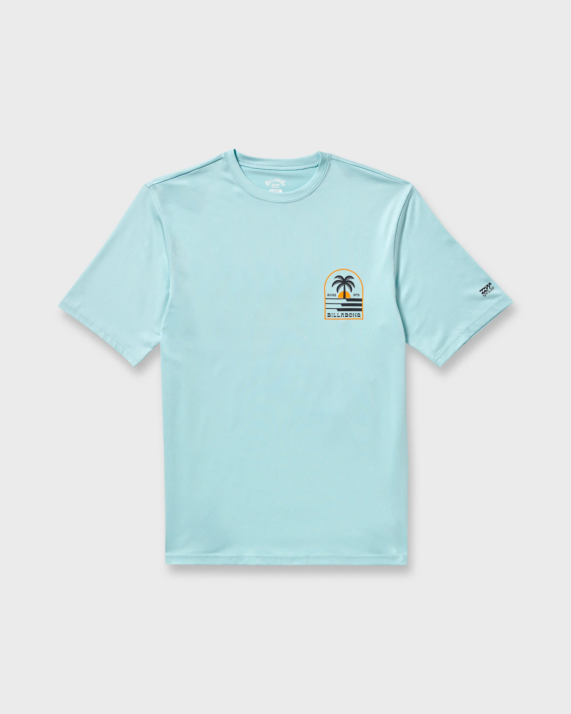 10027-portal-loose-fit-short-sleeve-surf-short-sleeve-t-shirt-light-blue-heather-6.webp Portal Loose Fit Short Sleeve Surf Short Sleeve T-Shirt - Light Blue Heather