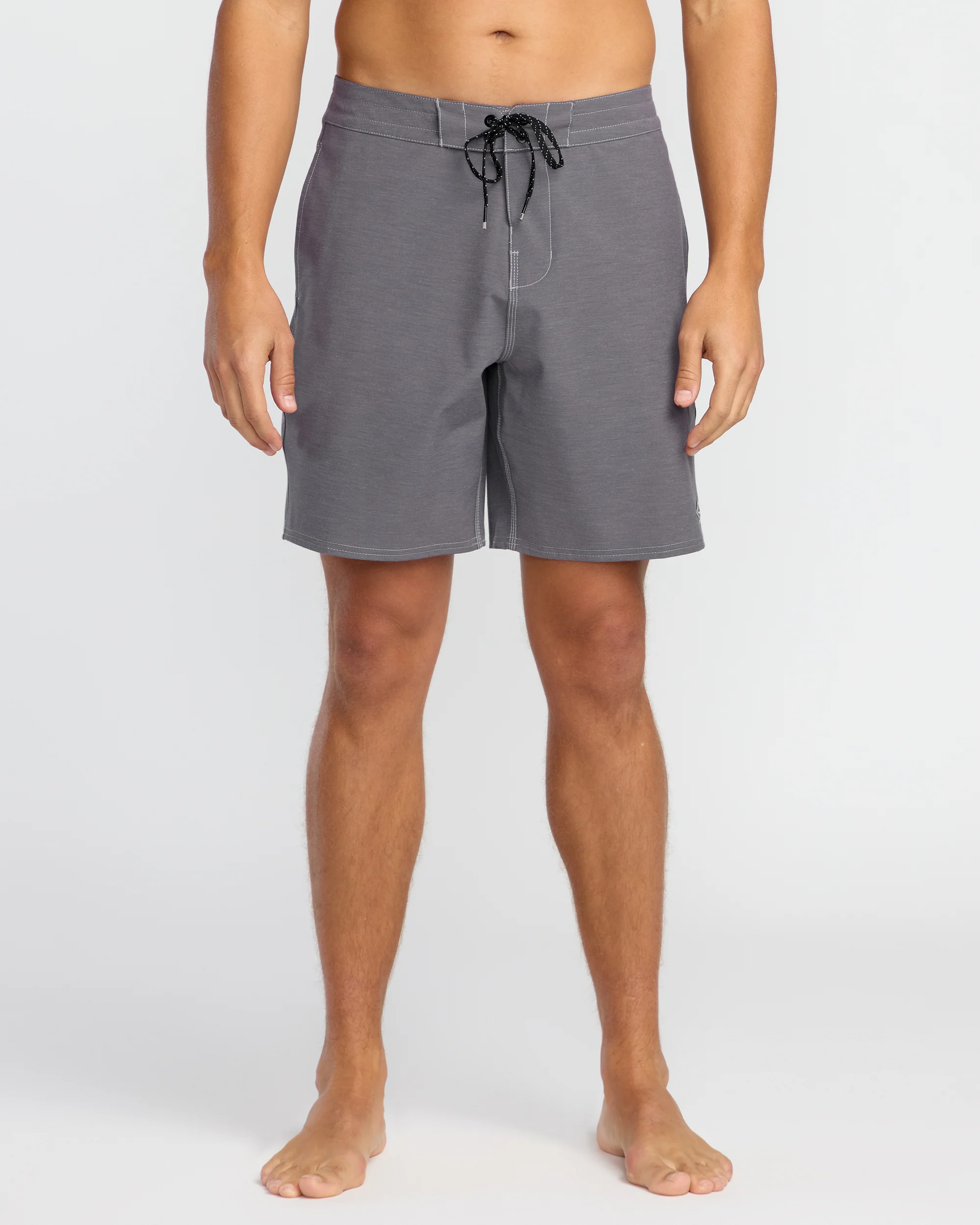 Every Other Day Lo Tide 18" Boardshorts - Gray Violet