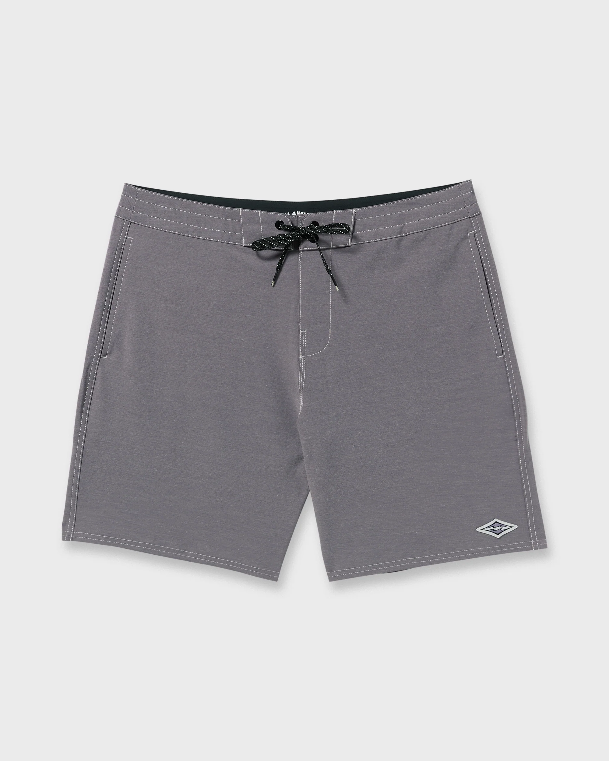 Every Other Day Lo Tide 18" Boardshorts - Gray Violet