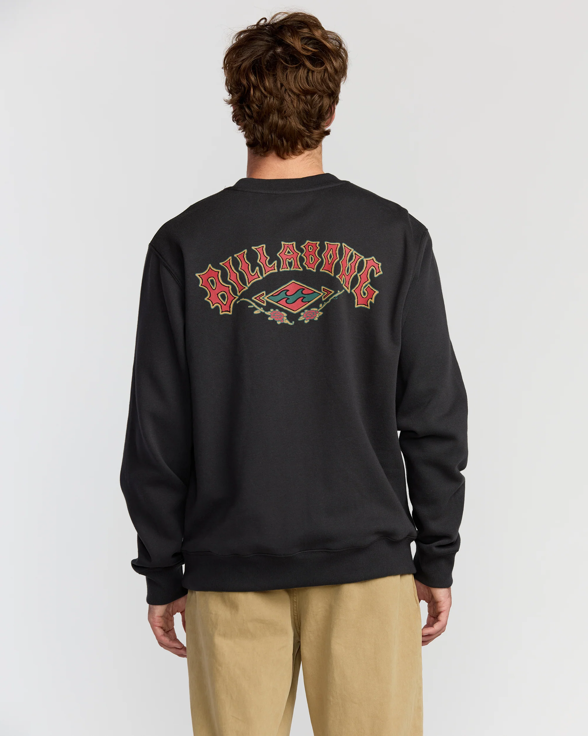 Short Sands Crewneck Sweatshirt - Washed Black