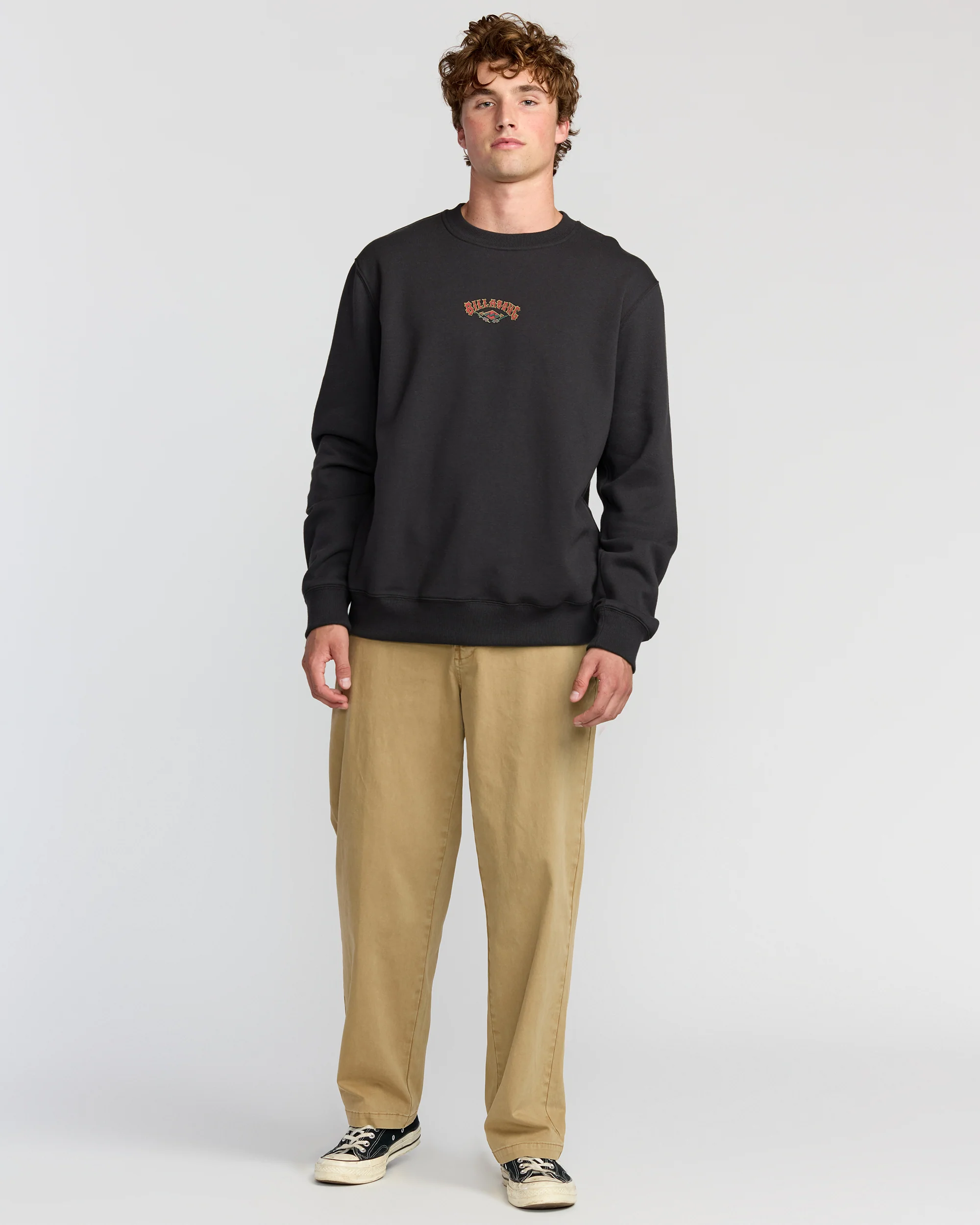 Short Sands Crewneck Sweatshirt - Washed Black