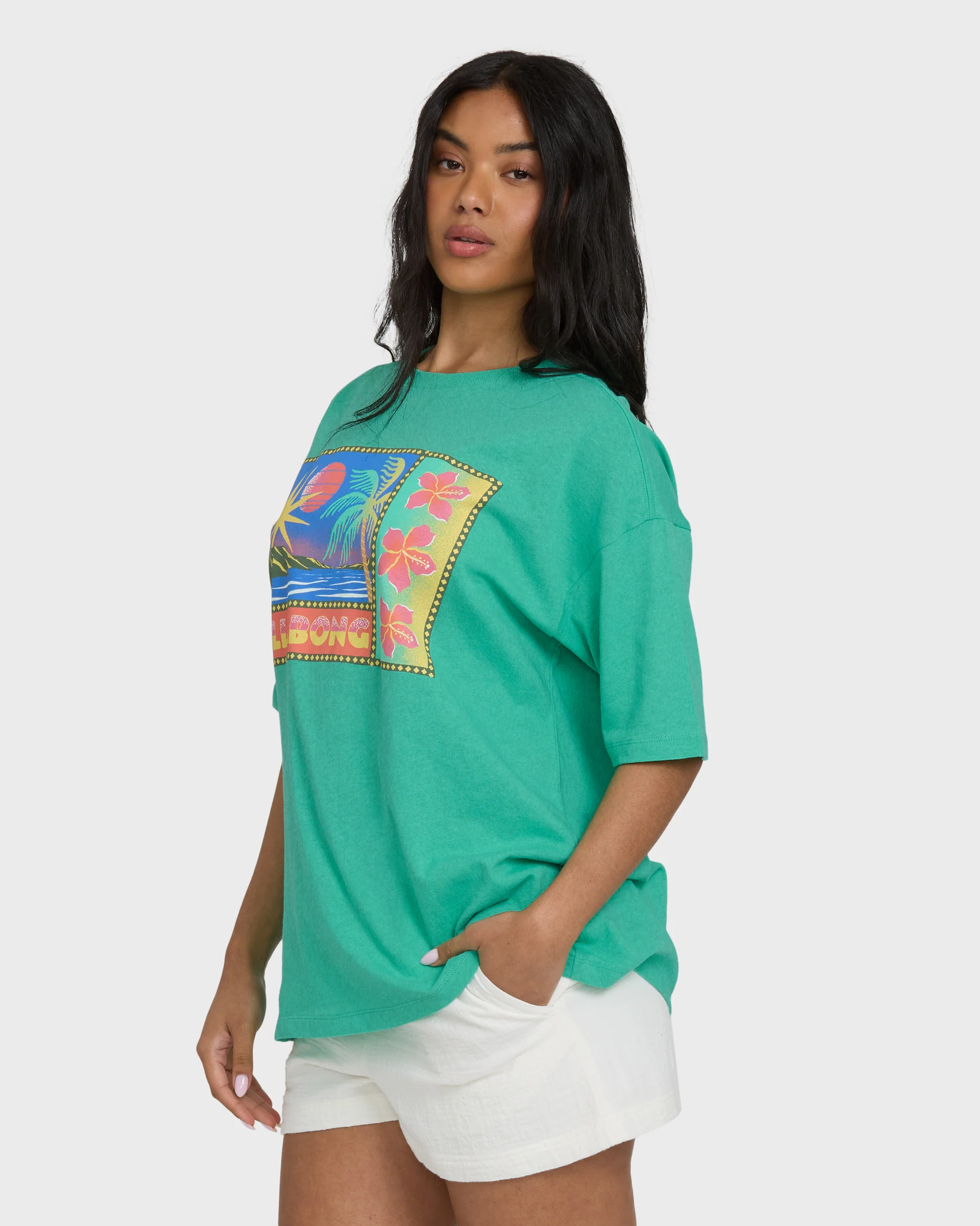 1021-summer-heat-short-sleeve-knit-graphic-t-shirt-green-tropics-3.webp Summer Heat Short Sleeve Knit Graphic T-Shirt - Green Tropics
