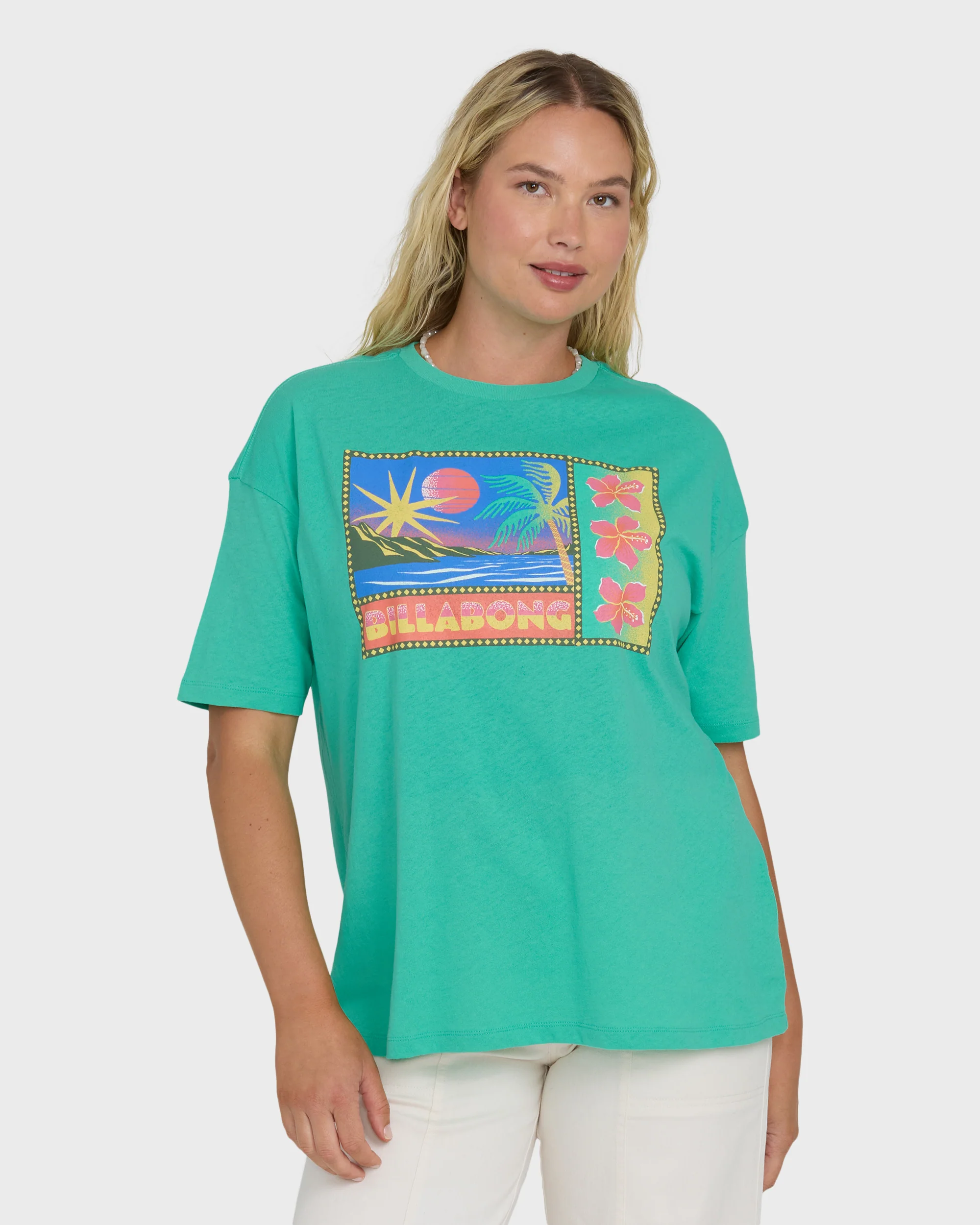 1021-summer-heat-short-sleeve-knit-graphic-t-shirt-green-tropics-6.webp Summer Heat Short Sleeve Knit Graphic T-Shirt - Green Tropics