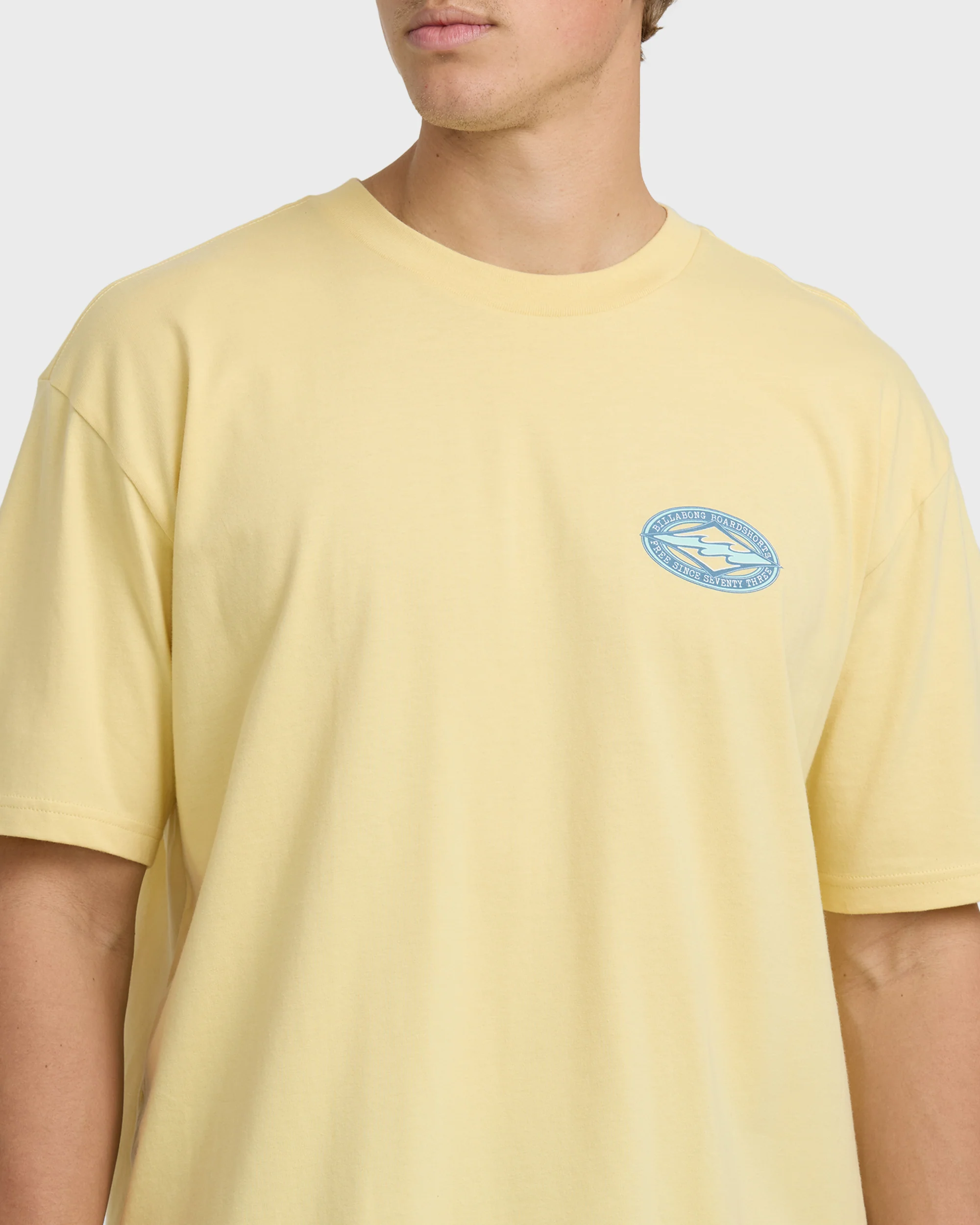 Rotor Diamond Regular Short Sleeve T-Shirt - Golden Yellow