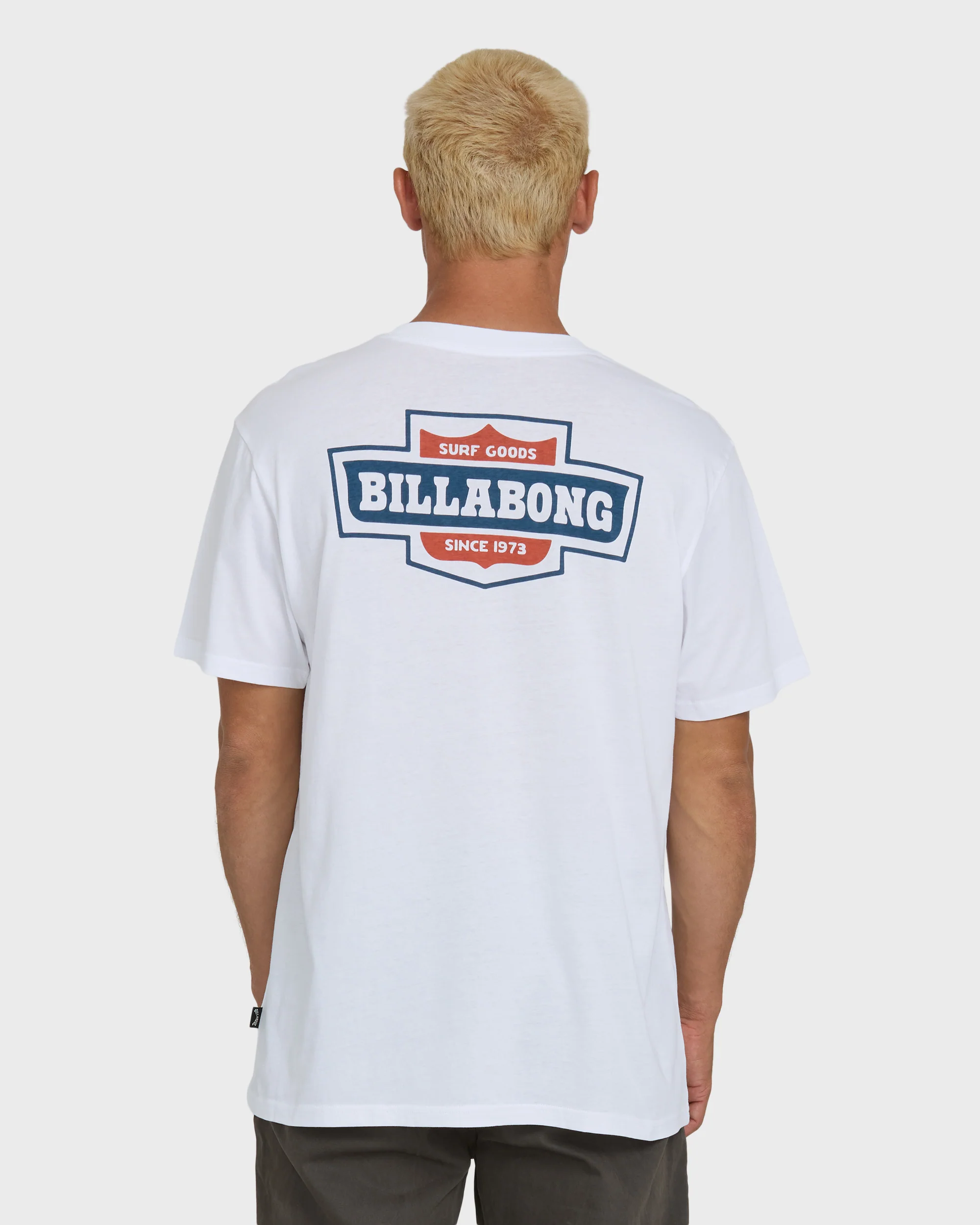 Walled Premium Short Sleeve Knit T-Shirt - White