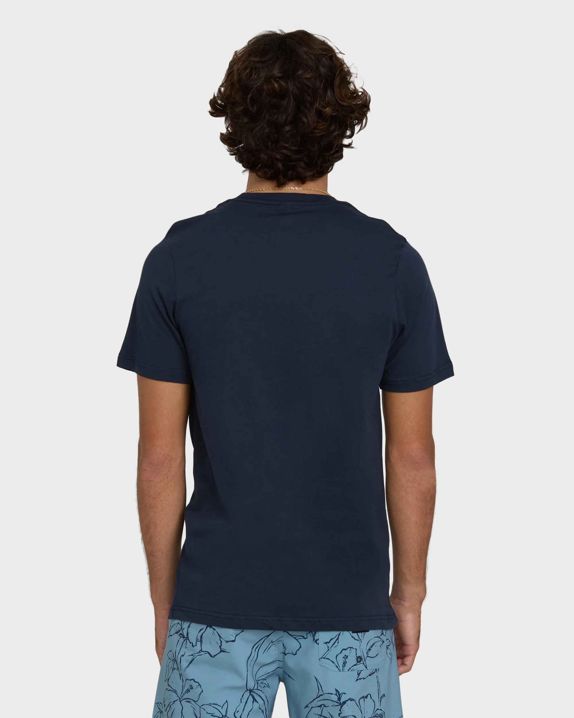 10300-haleiwa-palm-short-sleeve-t-shirt-navy-2.webp Haleiwa Palm Short Sleeve T-Shirt - Navy
