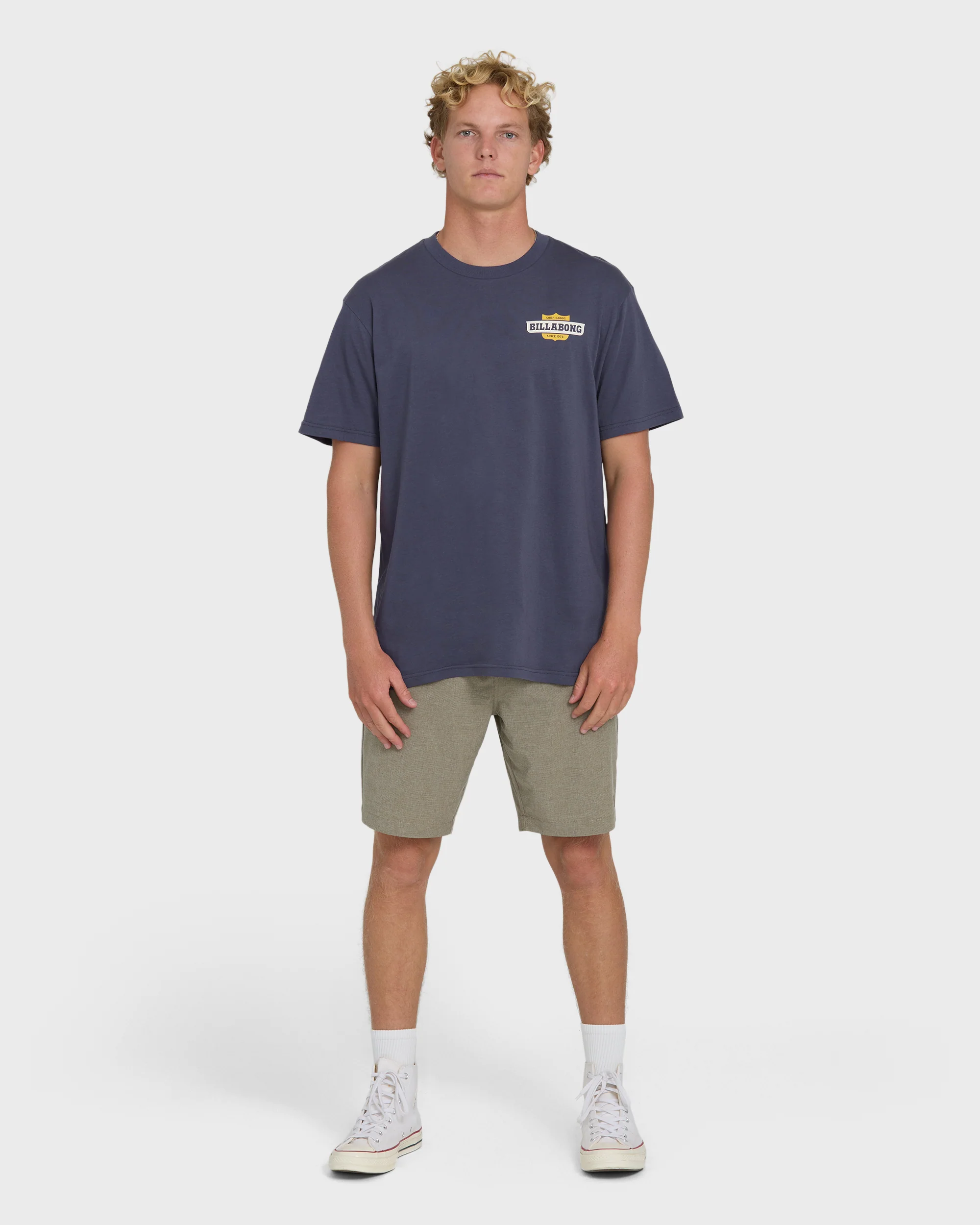 Walled Premium Short Sleeve Knit T-Shirt - Graystone