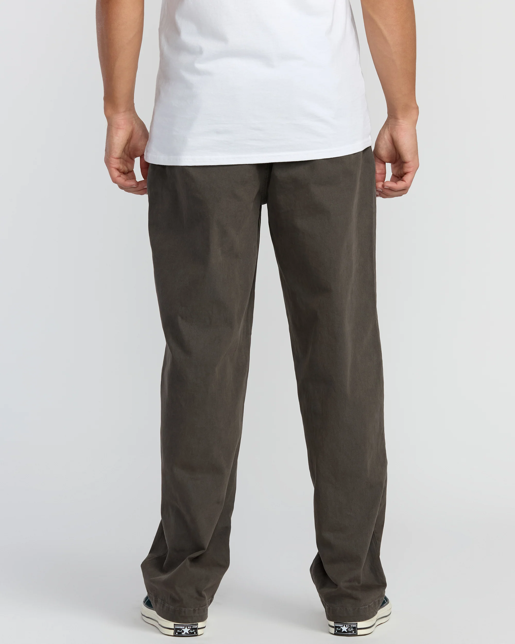 73 Wave Washed Chino Pants - Raven