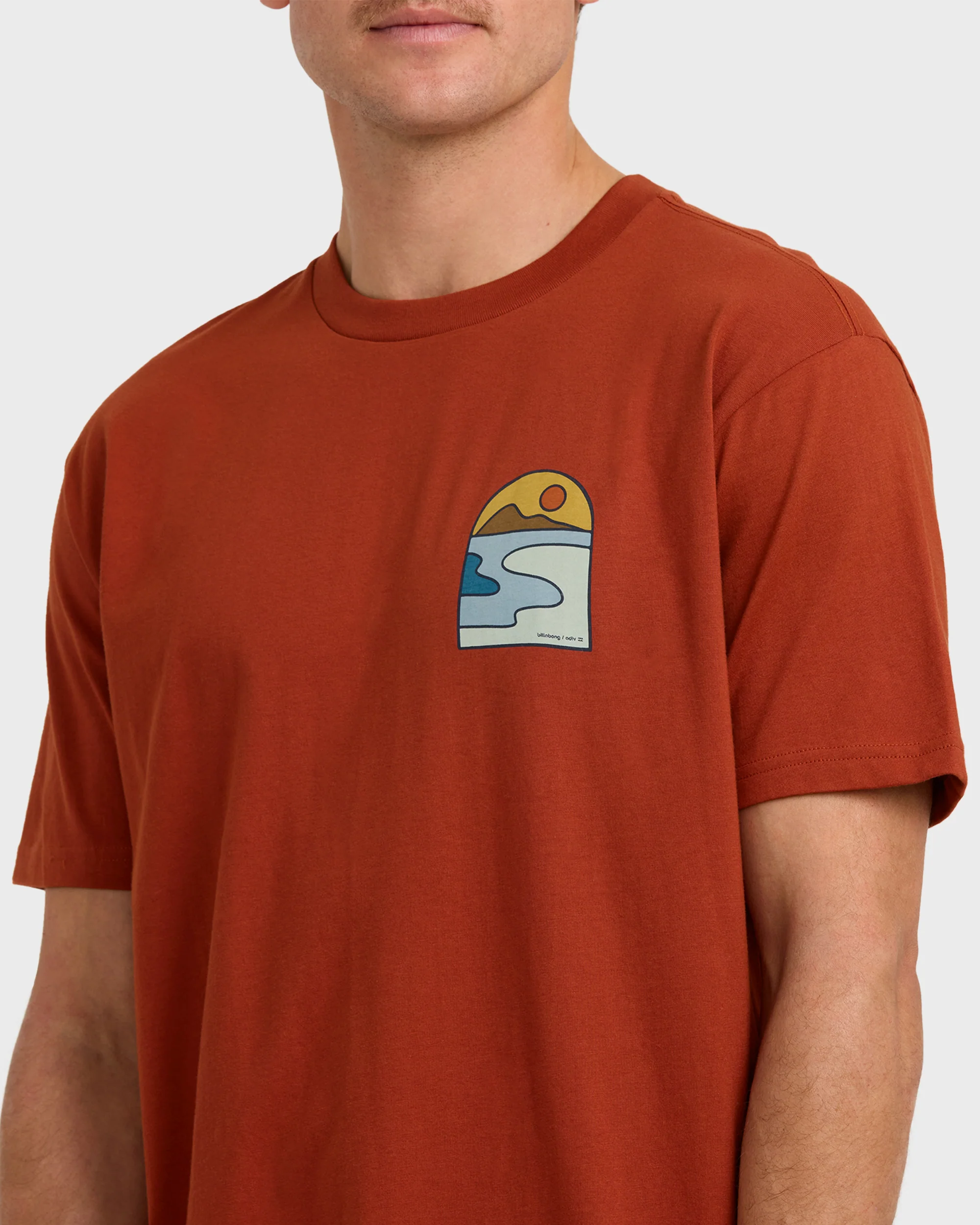 10417-a-div-sundown-short-sleeve-t-shirt-brick-5.webp A/Div Sundown Short Sleeve T-Shirt - Brick