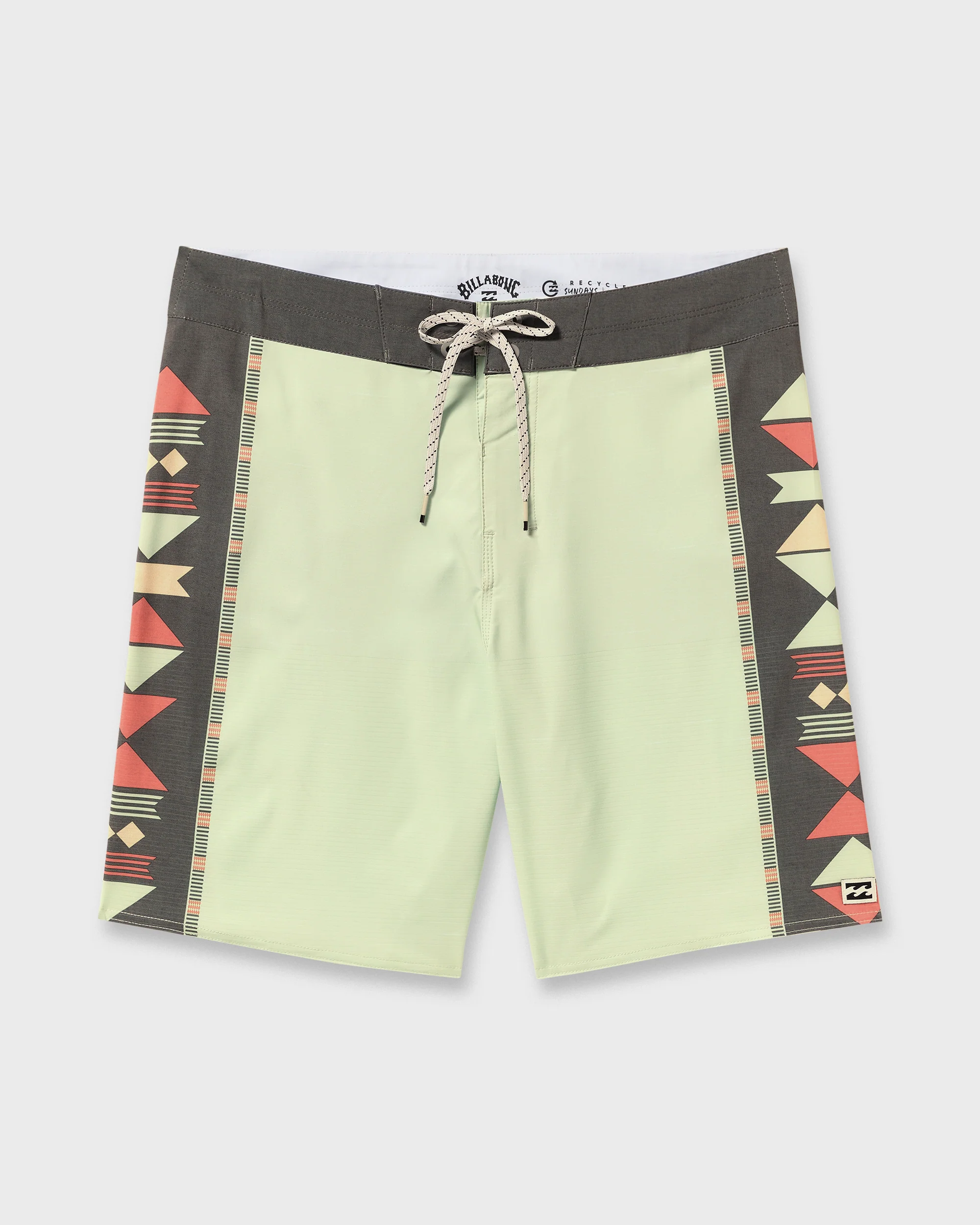 Sundays Airlite 19" Boardshorts - Green Ash