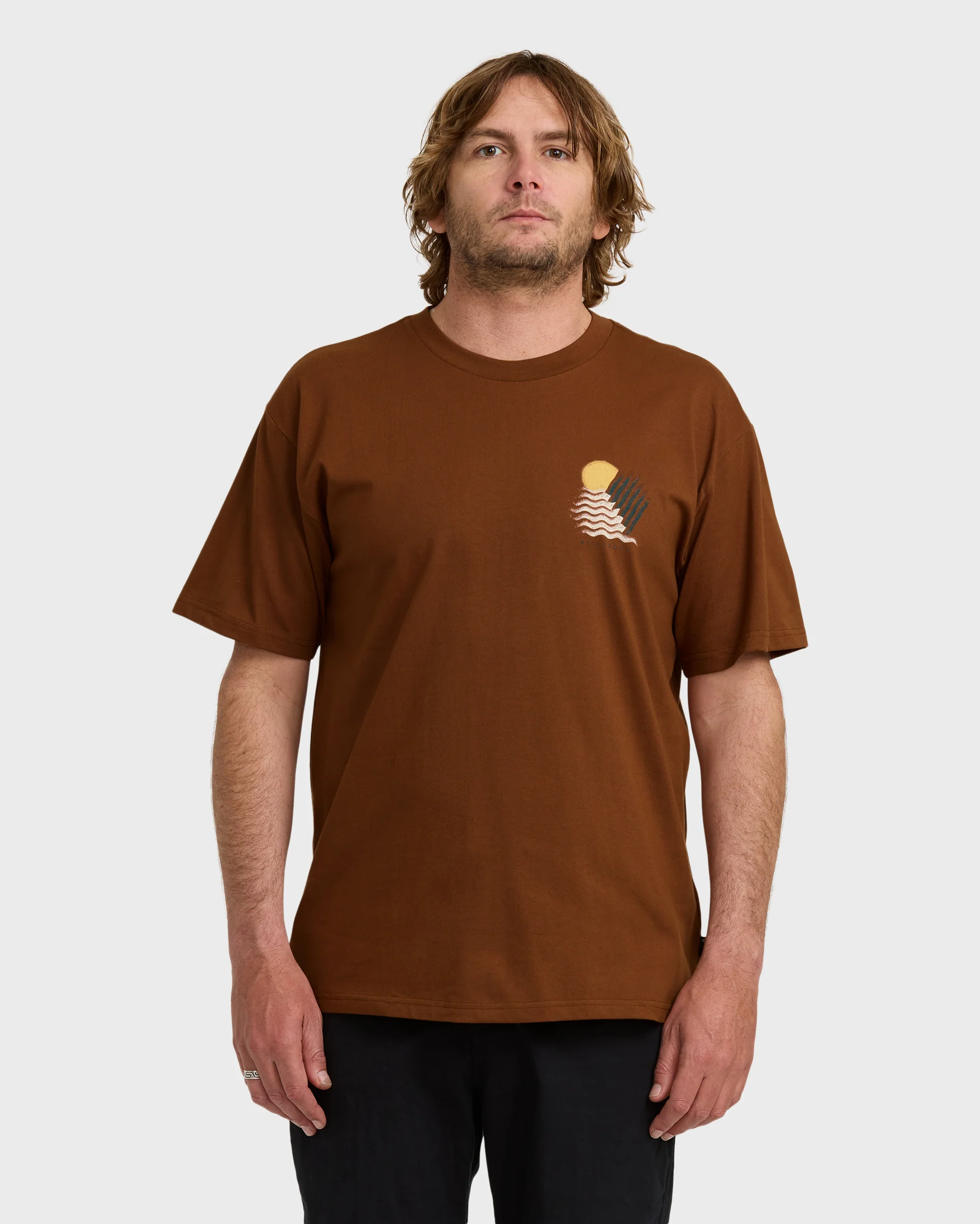 10490-canyons-regular-short-sleeve-t-shirt-rust-1.webp Canyons Regular Short Sleeve T-Shirt - Rust