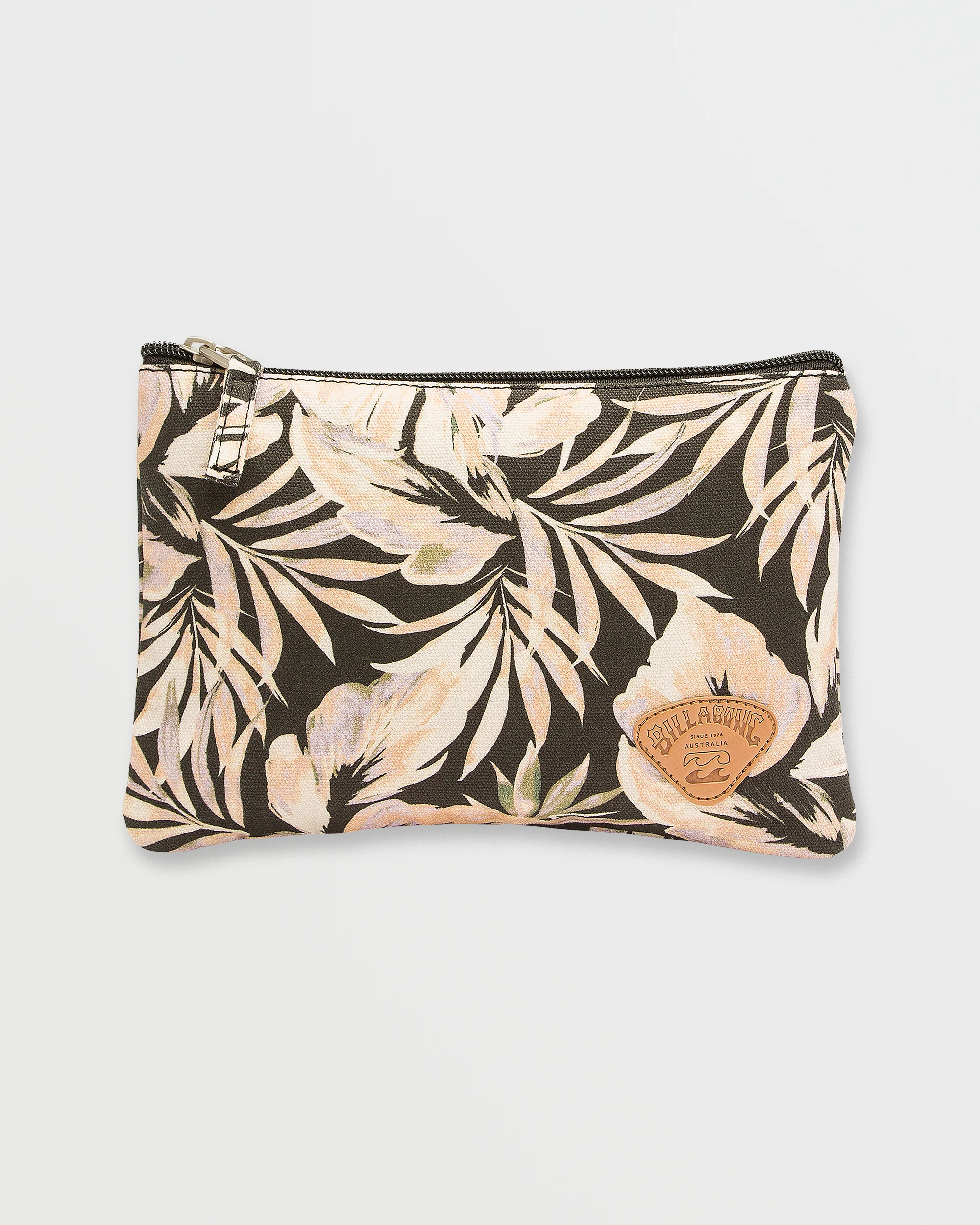 Lil Snitch Zip Pouch - Black Floral