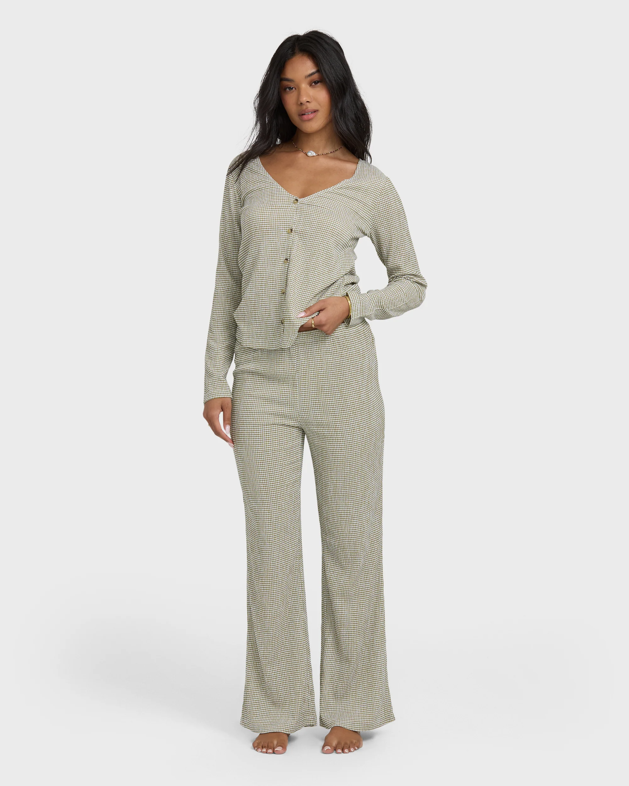 10588-hot-check-knitpants-martini-olive-3.webp Hot Check Knitpants - Martini Olive