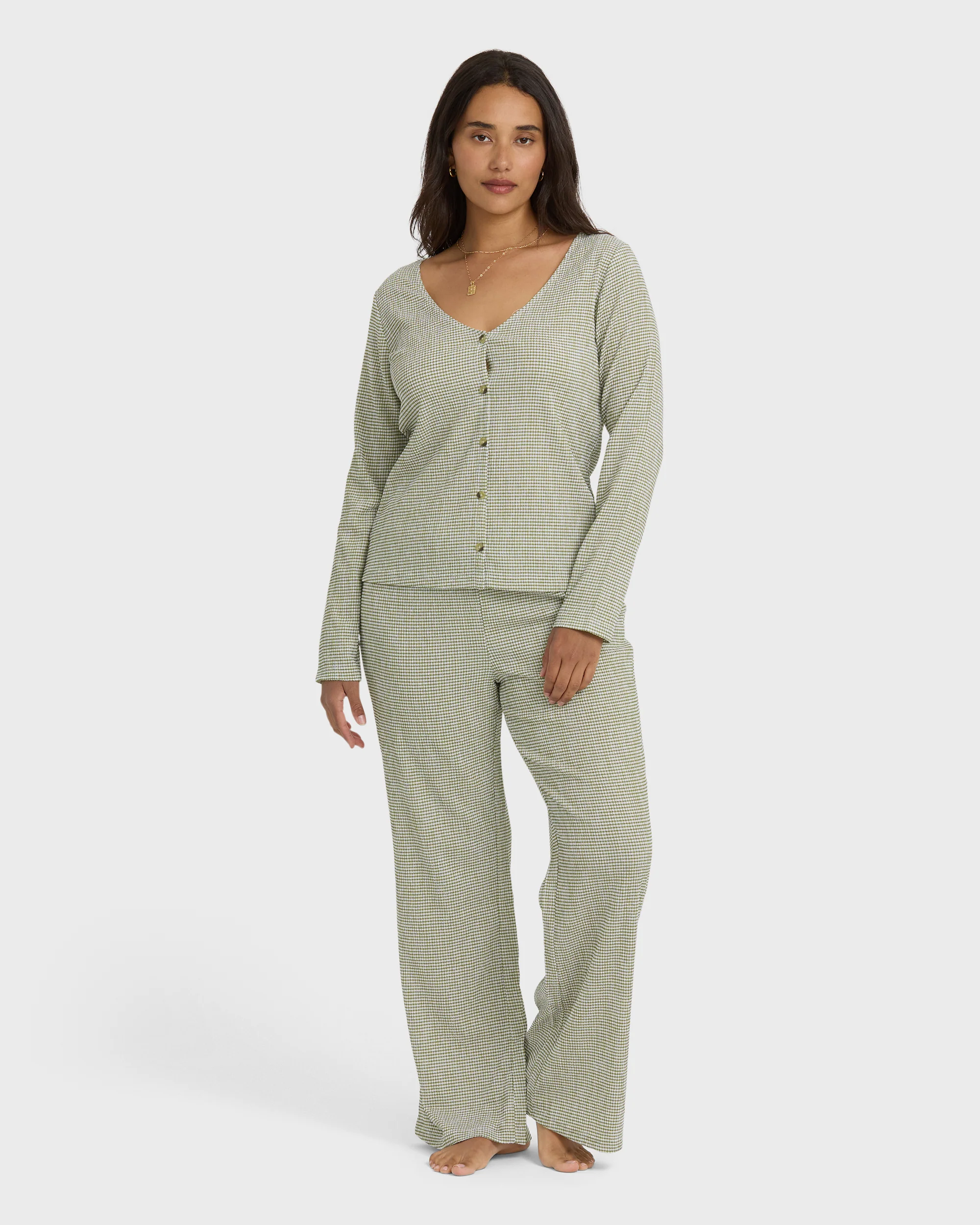 10588-hot-check-knitpants-martini-olive-7.webp Hot Check Knitpants - Martini Olive