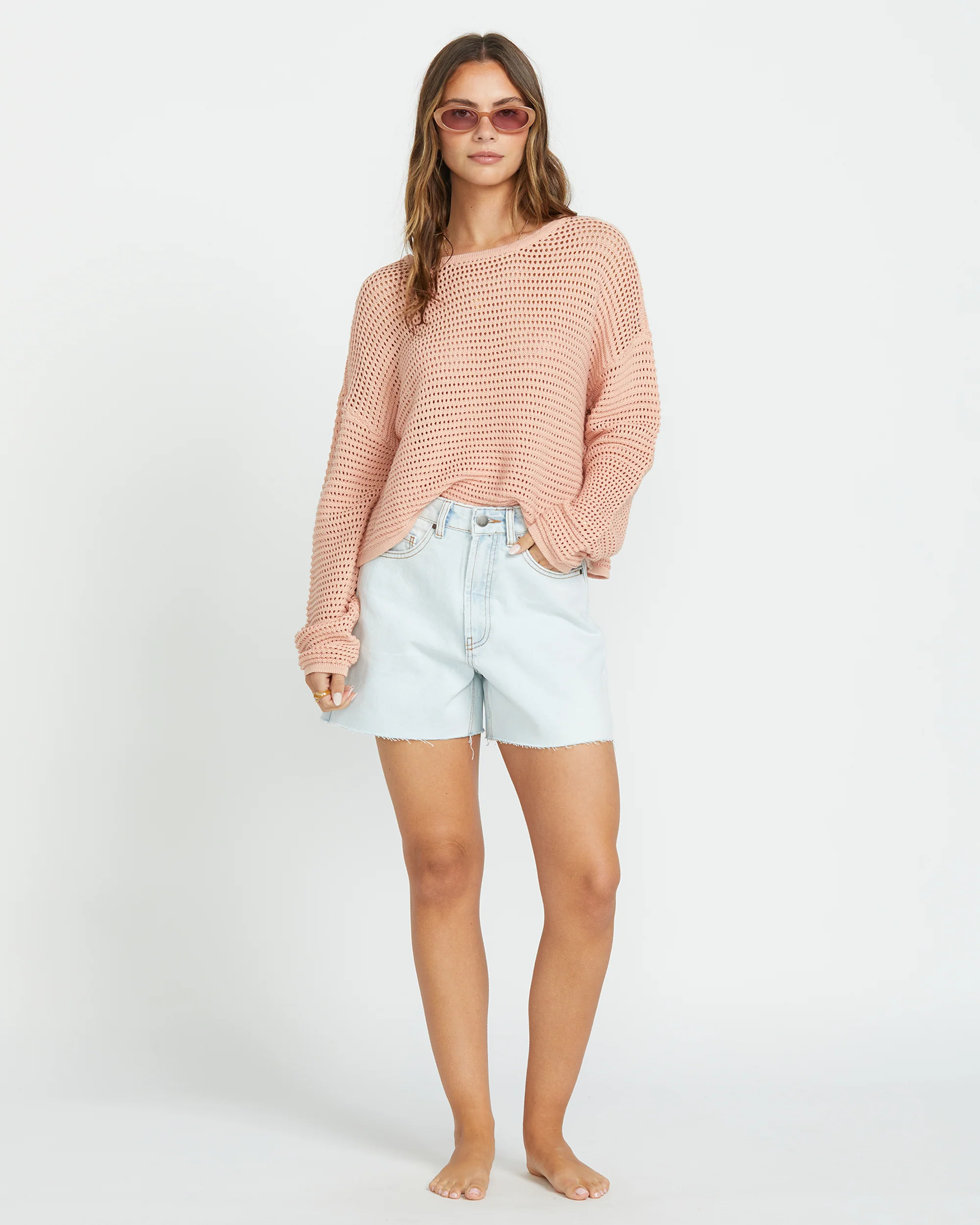 Daybreak Sweater - Faded Rose