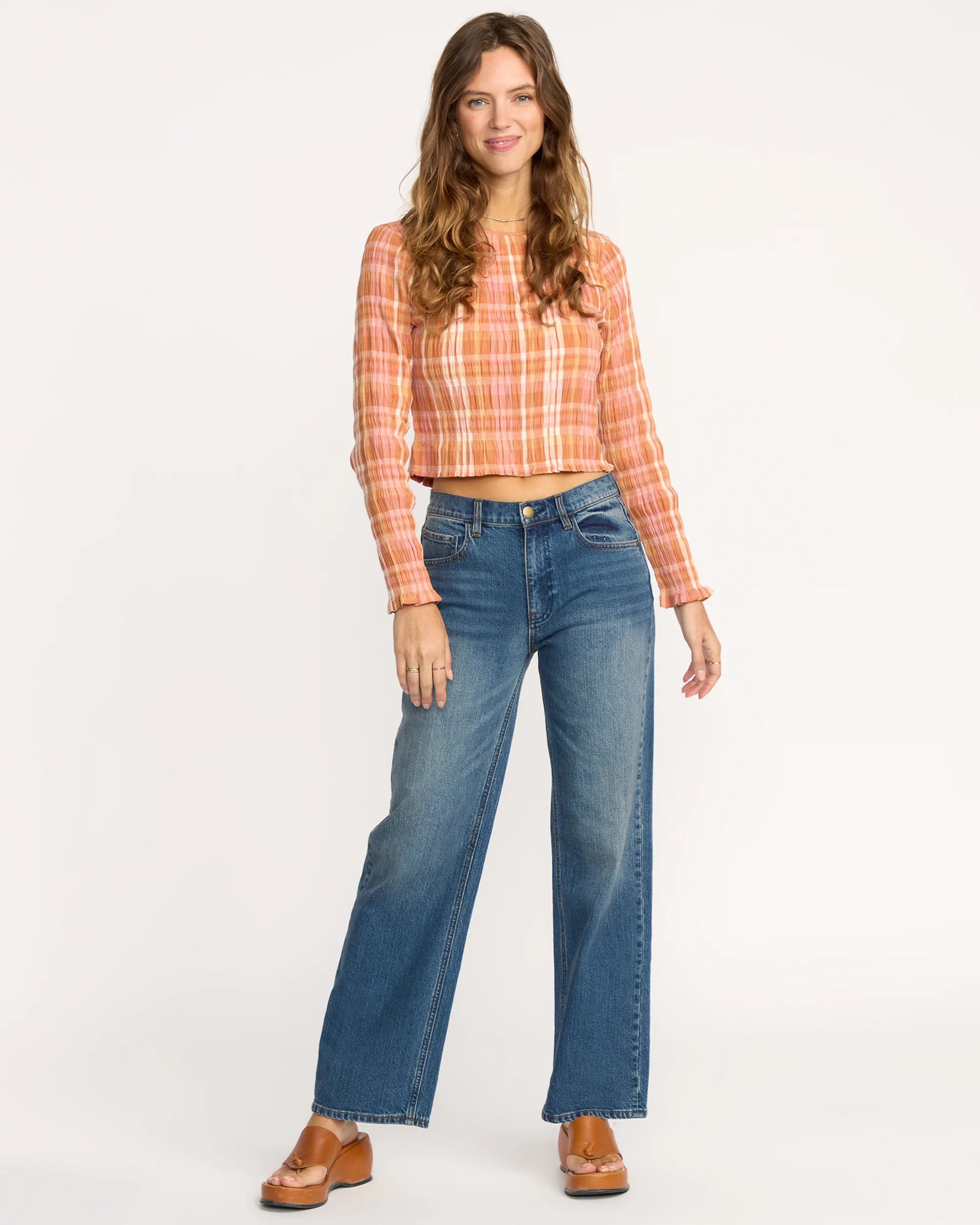 Shifter Straight Leg Pants - Dirty Vintage Blue