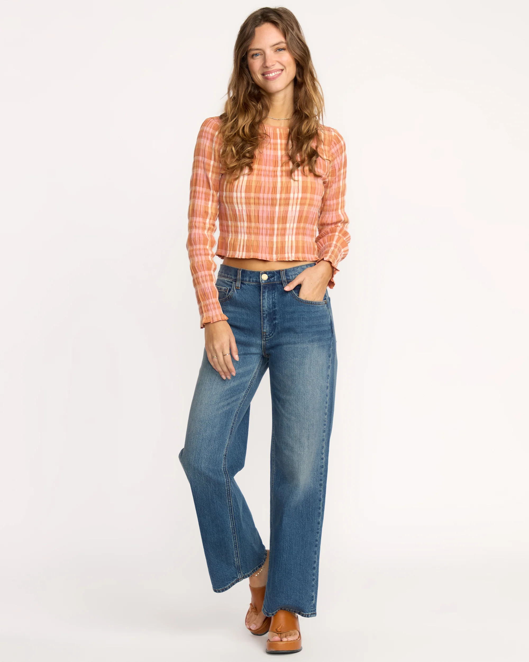 Shifter Straight Leg Pants - Dirty Vintage Blue