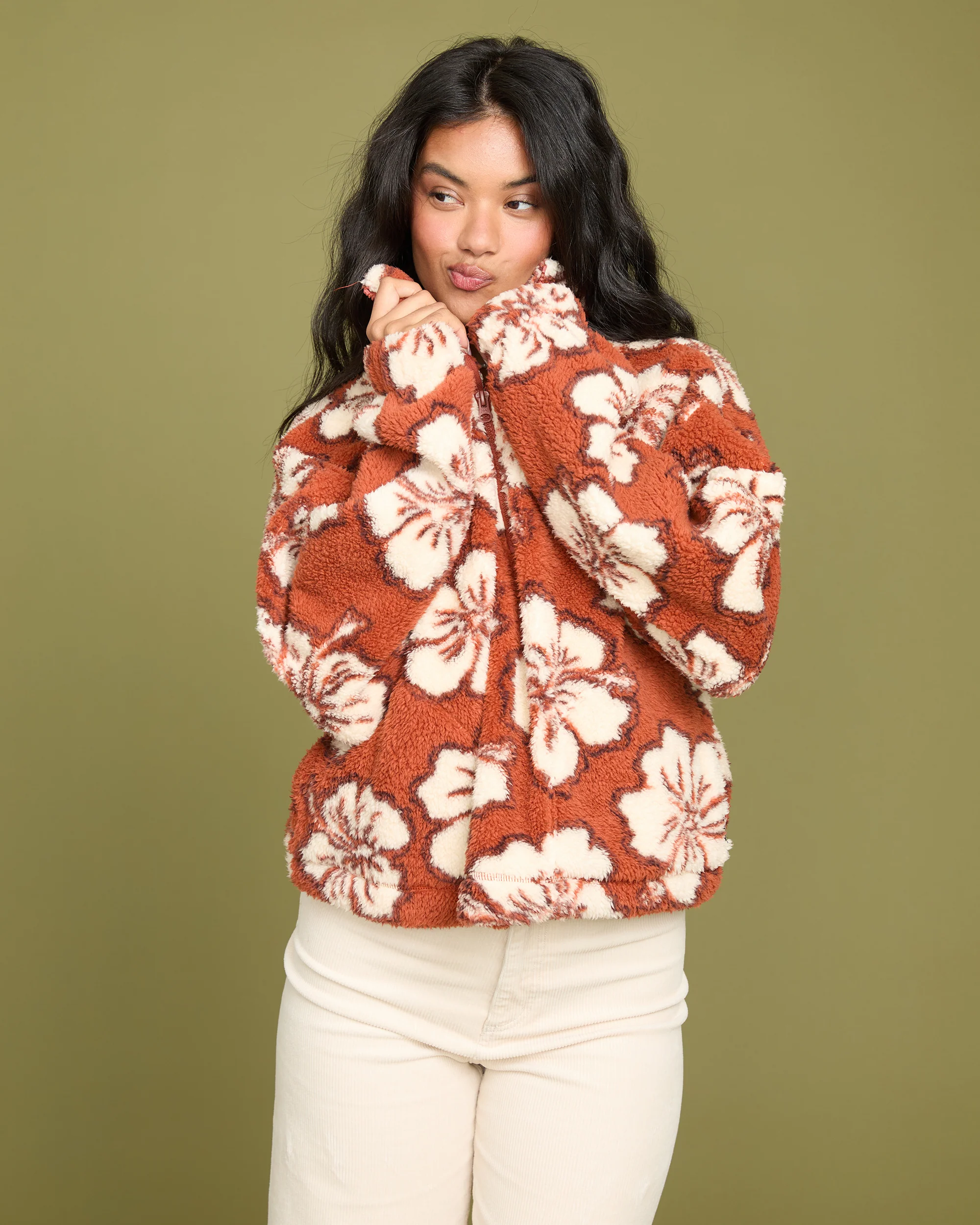 10682-all-the-time-sherpa-half-zip-sweatshirt-sedona-1.webp All The Time Sherpa Half Zip Sweatshirt - Sedona