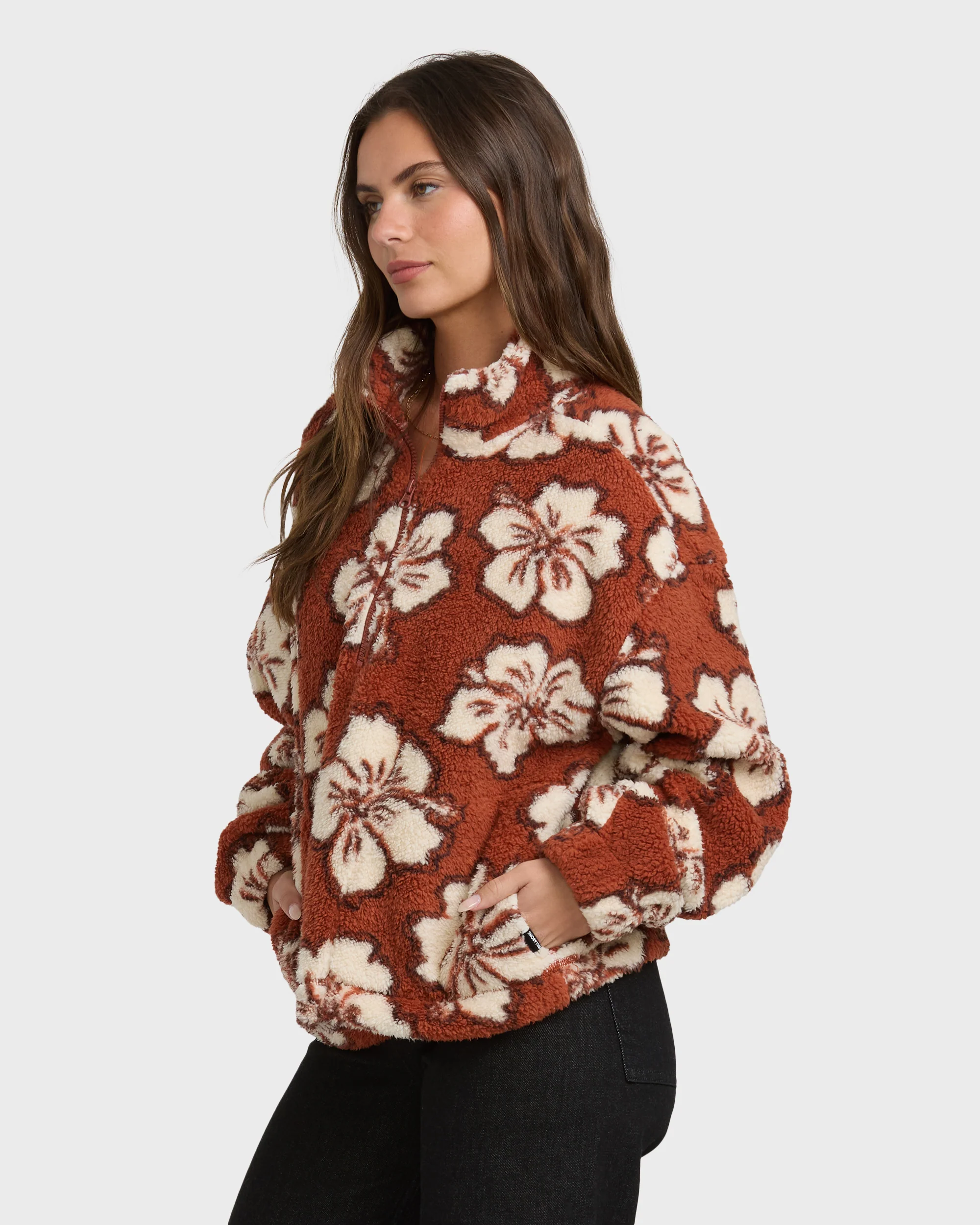 10682-all-the-time-sherpa-half-zip-sweatshirt-sedona-6.webp All The Time Sherpa Half Zip Sweatshirt - Sedona