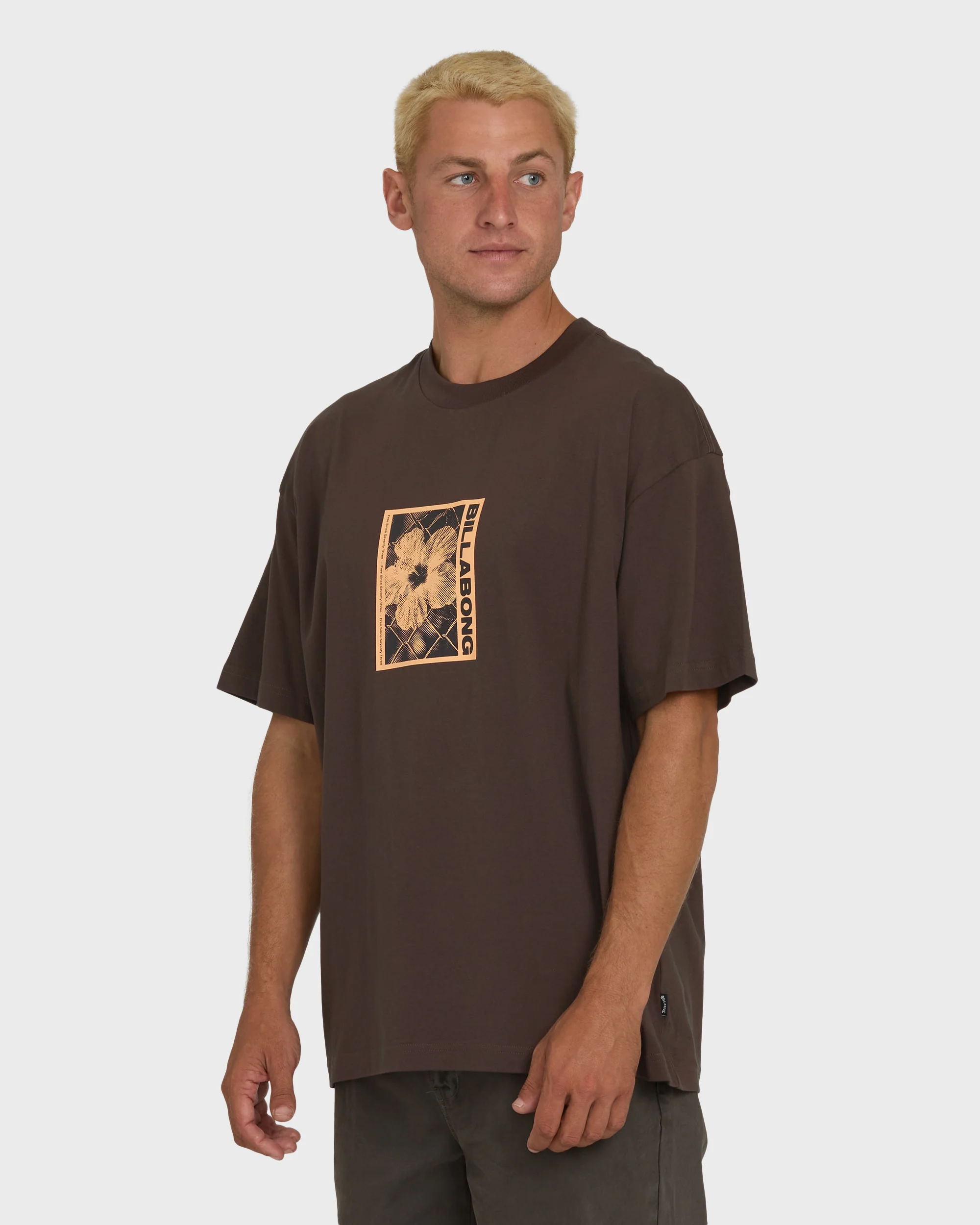 Link OG Short Sleeve Knit T-Shirt - Chocolate Brown