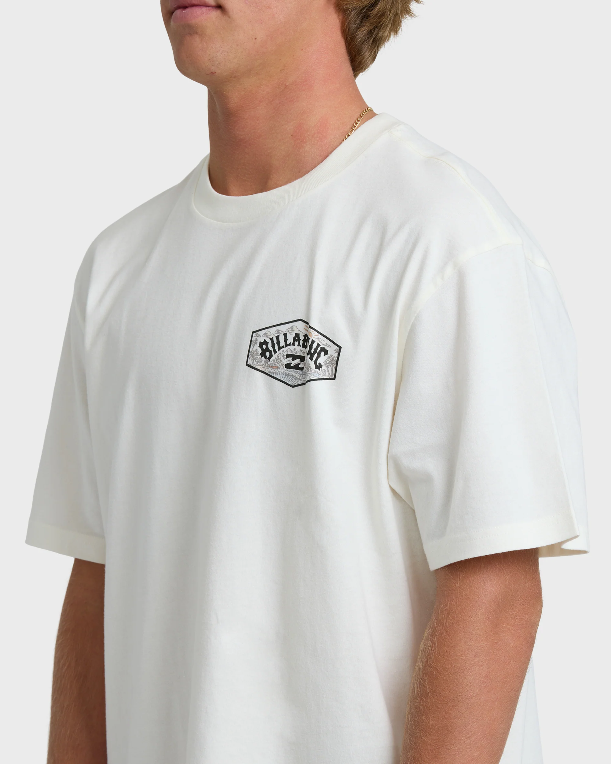Scenic Arch Adiv Premium Short Sleeve T-Shirt - Off White