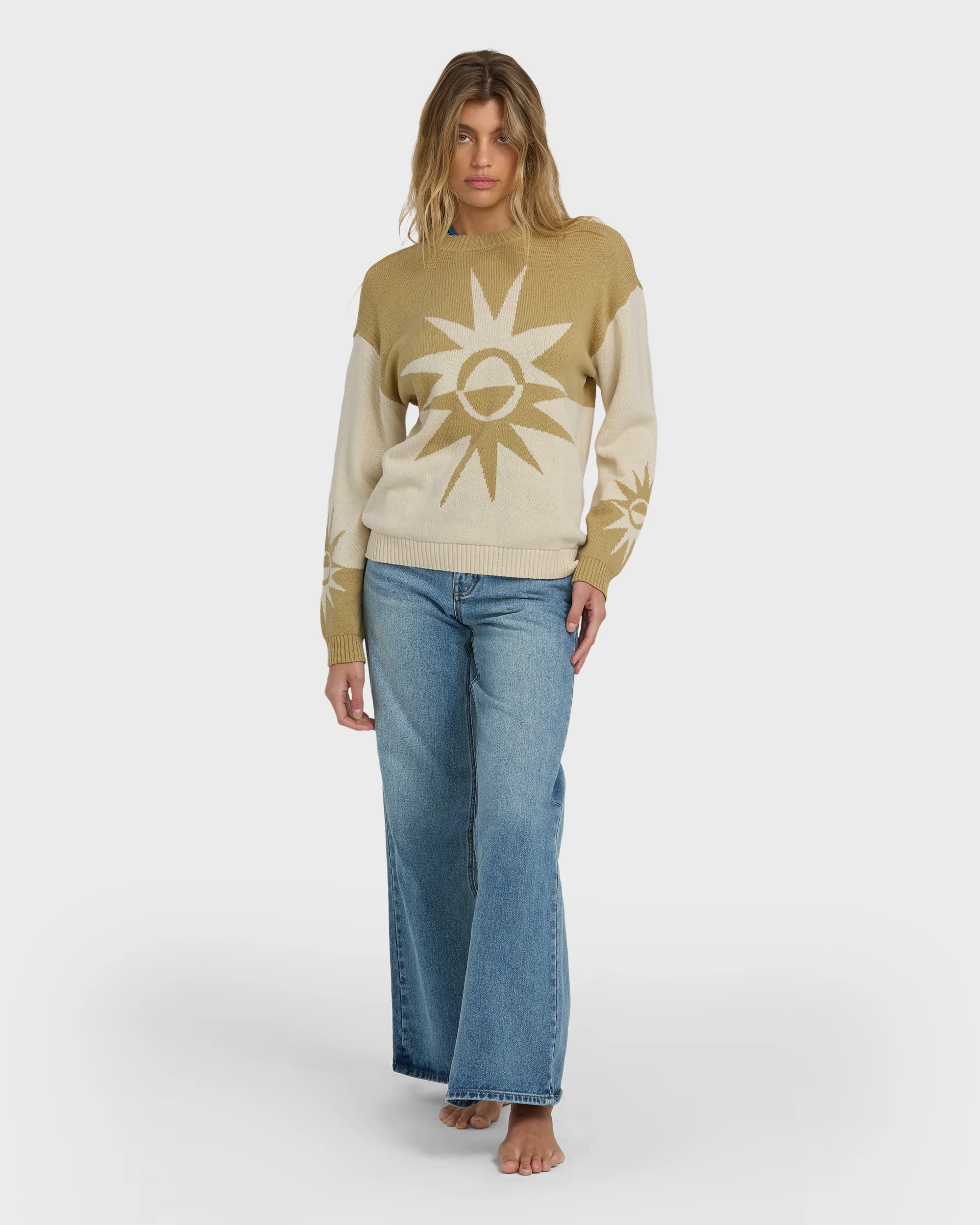 10877-reverse-heat-sweater-green-ash-4.webp Reverse Heat Sweater - Green Ash