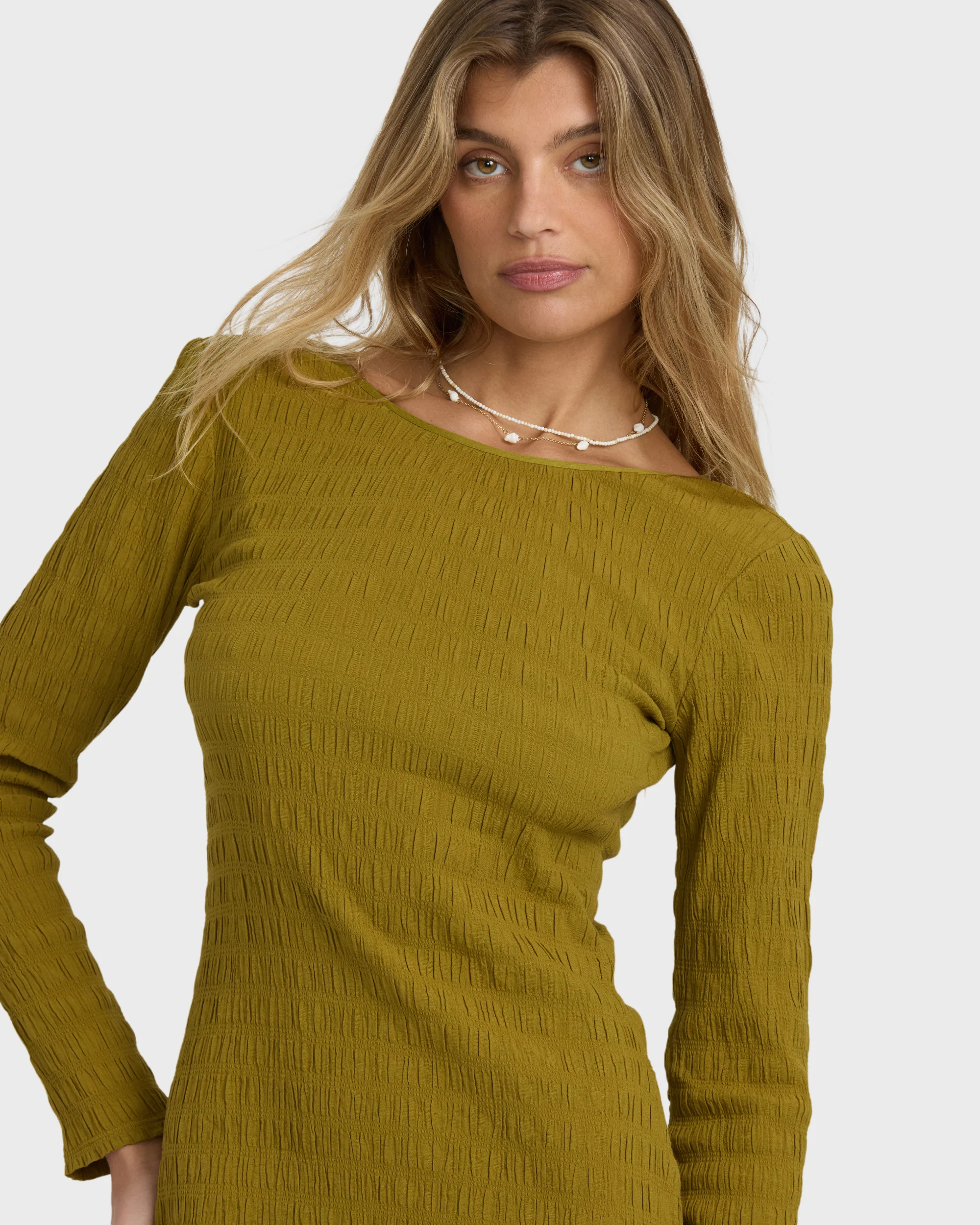 11079-dream-life-mini-dress-moss-2.webp Dream Life Mini Dress - Moss