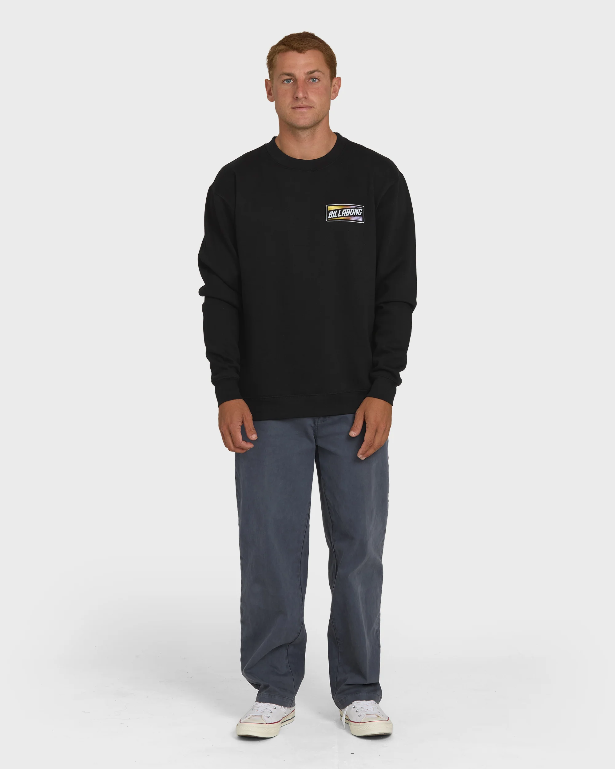 11091-walled-crewneck-sweatshirt-black-4.webp Walled Crewneck Sweatshirt - Black