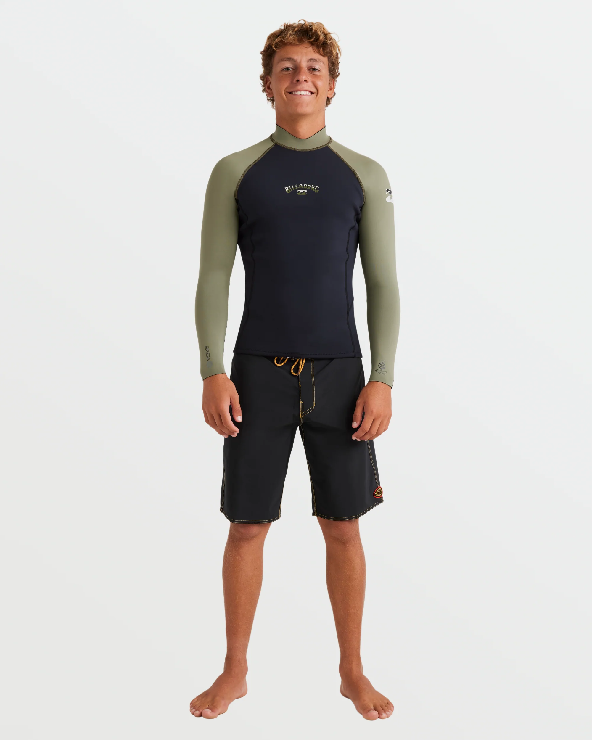 1mm Absolute Natural Long Sleeve Jacket - Military