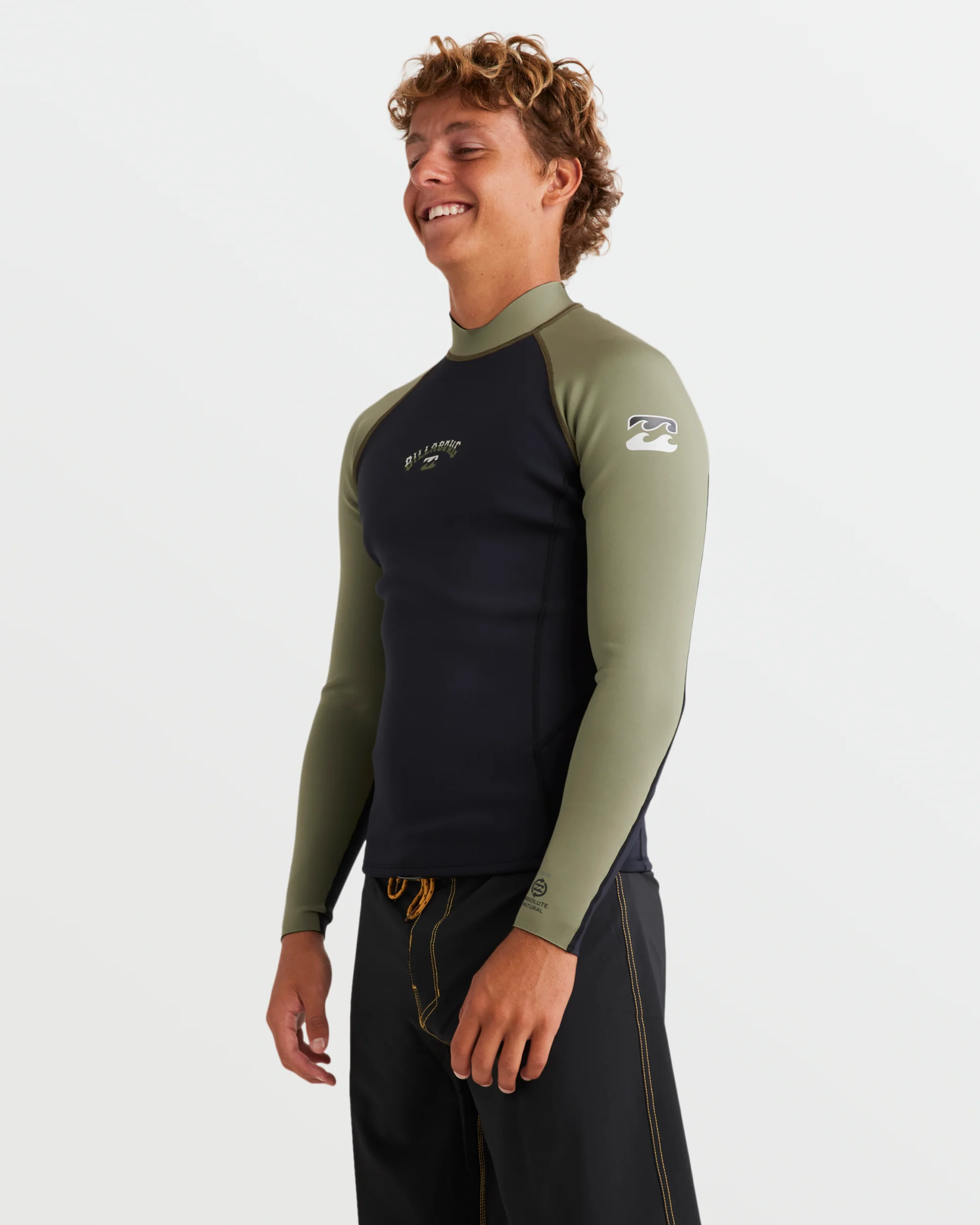 1mm Absolute Natural Long Sleeve Jacket - Military