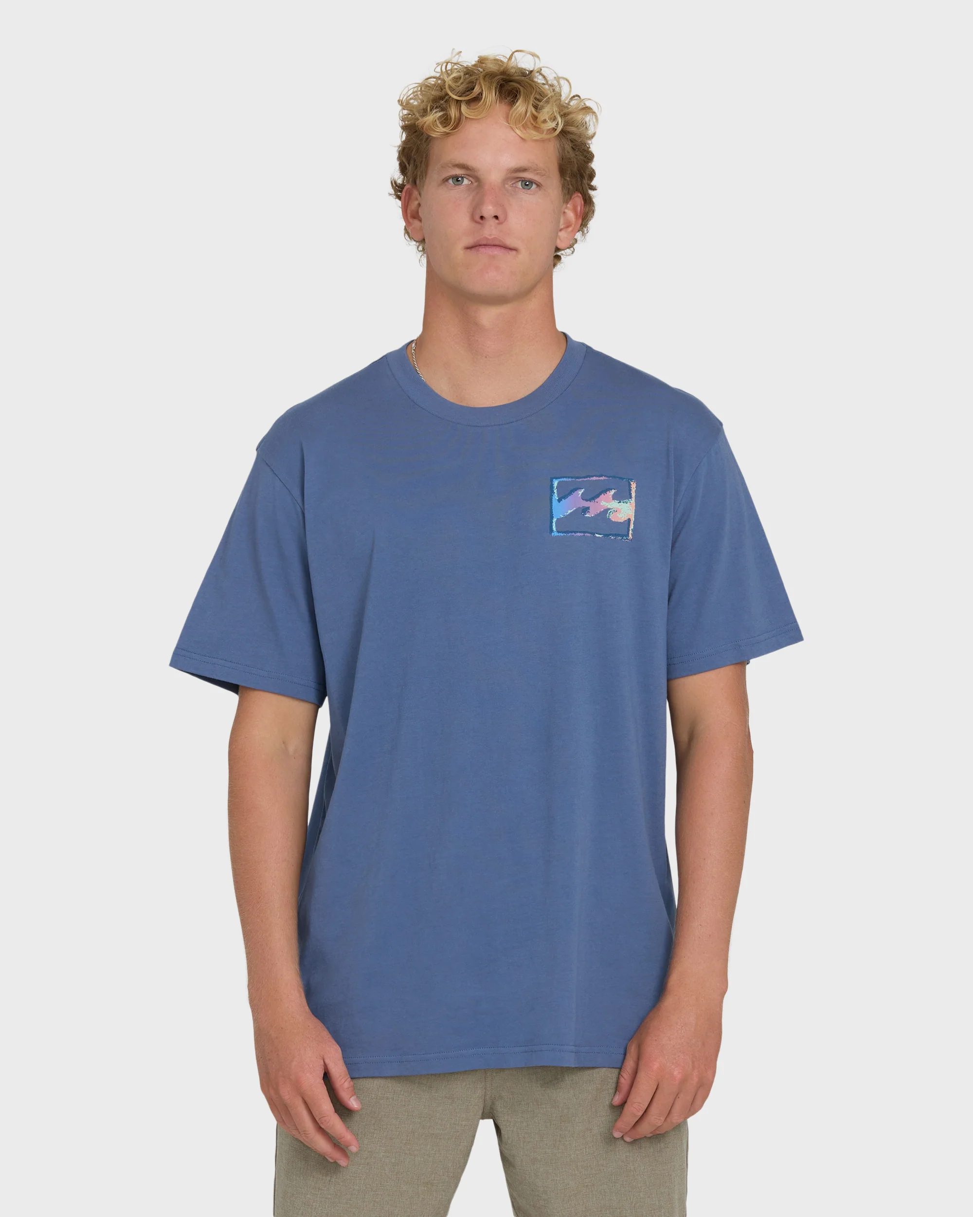 1117-crayon-wave-premium-short-sleeve-t-shirt-blue-horizon-1.webp Crayon Wave Premium Short Sleeve T-Shirt - Blue Horizon