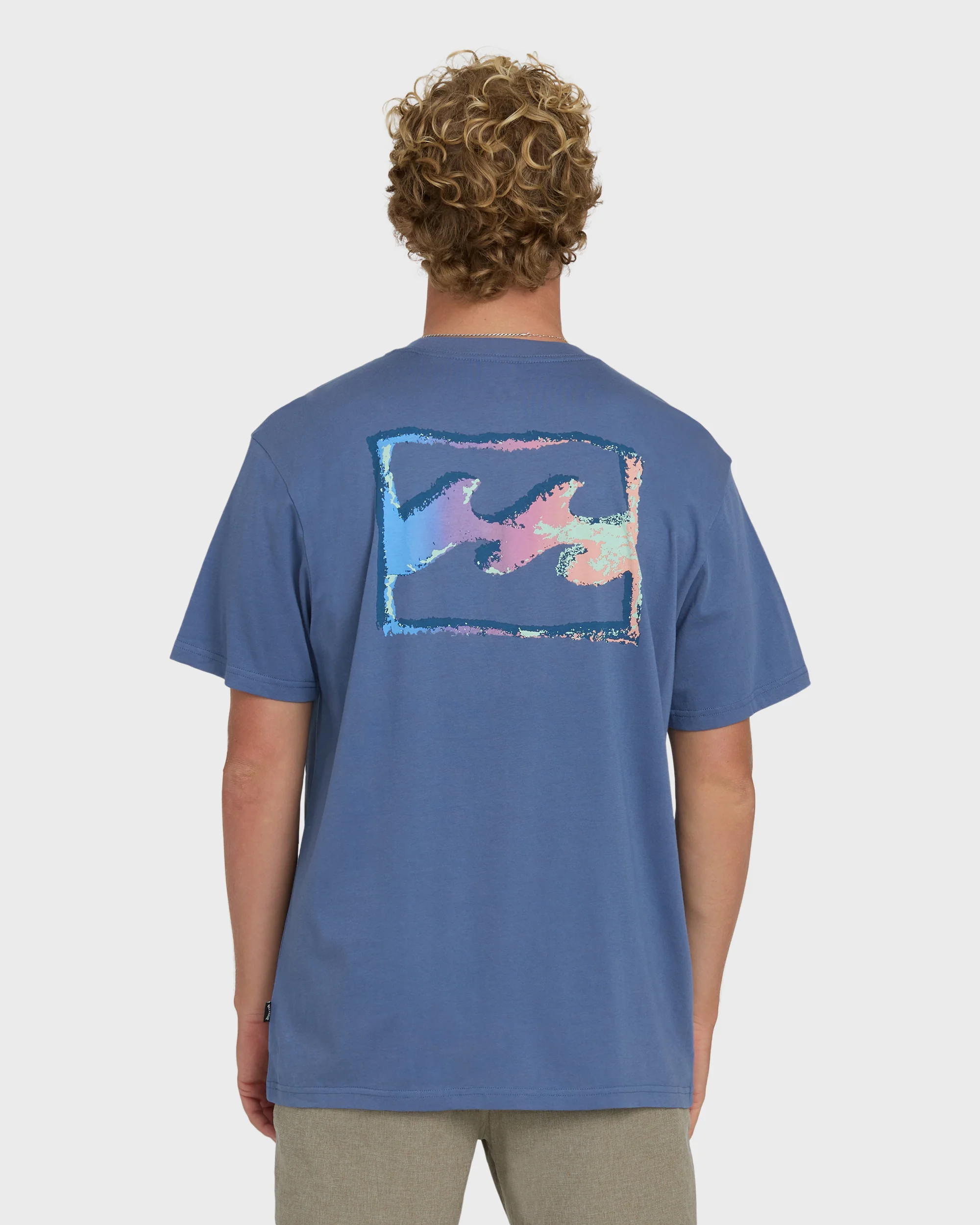1117-crayon-wave-premium-short-sleeve-t-shirt-blue-horizon-2.webp Crayon Wave Premium Short Sleeve T-Shirt - Blue Horizon
