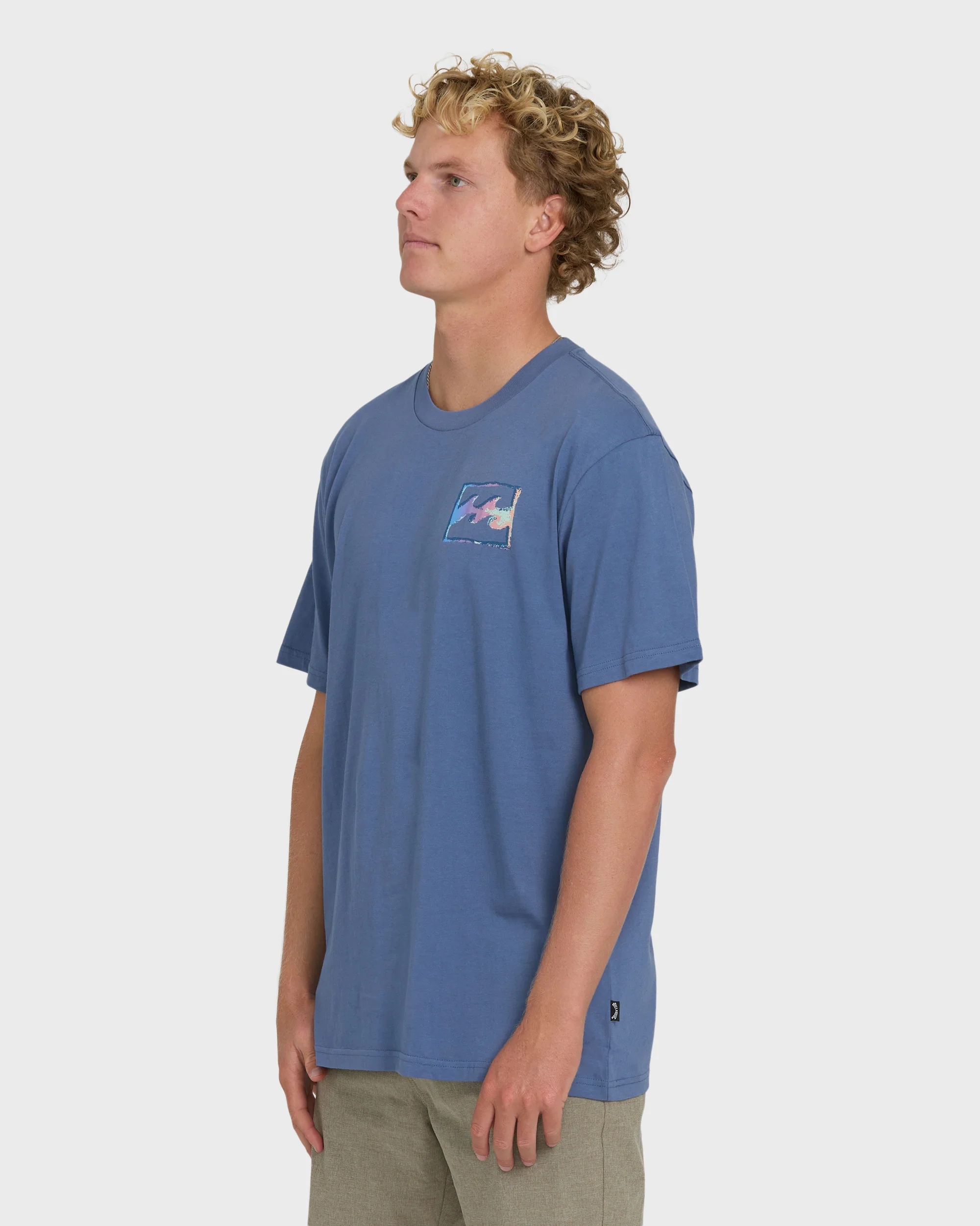 1117-crayon-wave-premium-short-sleeve-t-shirt-blue-horizon-3.webp Crayon Wave Premium Short Sleeve T-Shirt - Blue Horizon