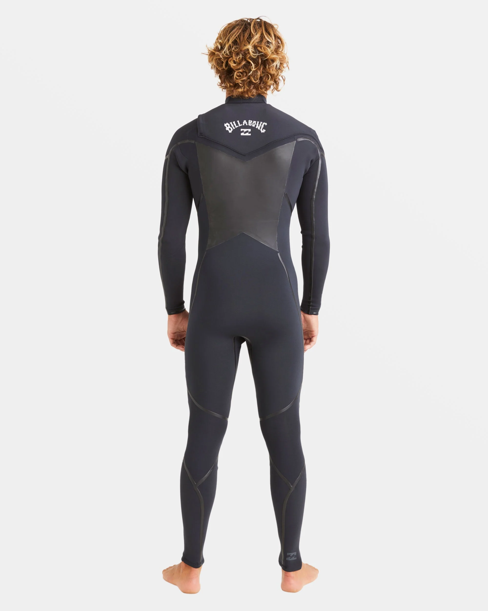 3/2mm Absolute Natural+ Upcycler Liquid Seal Chest Zip Wetsuit - Black