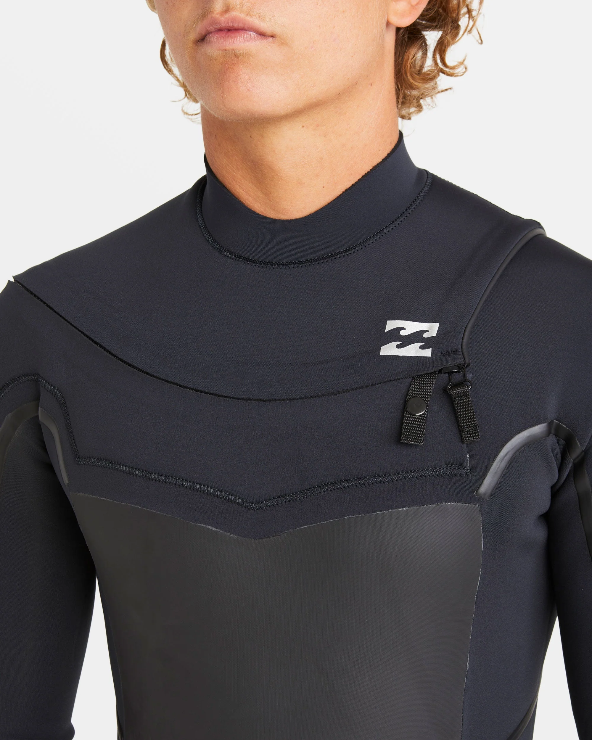 3/2mm Absolute Natural+ Upcycler Liquid Seal Chest Zip Wetsuit - Black