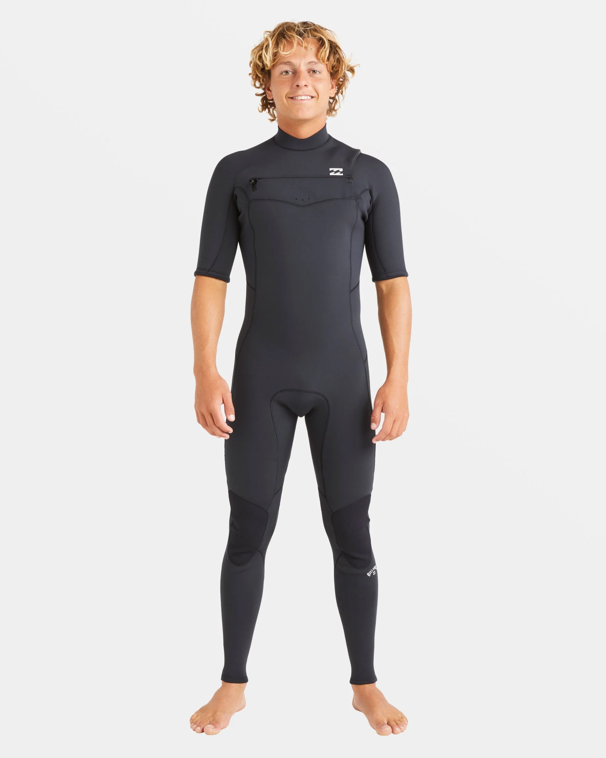 2/2mm Absolute Natural Upcycler GBS Chest Zip Wetsuit - Black
