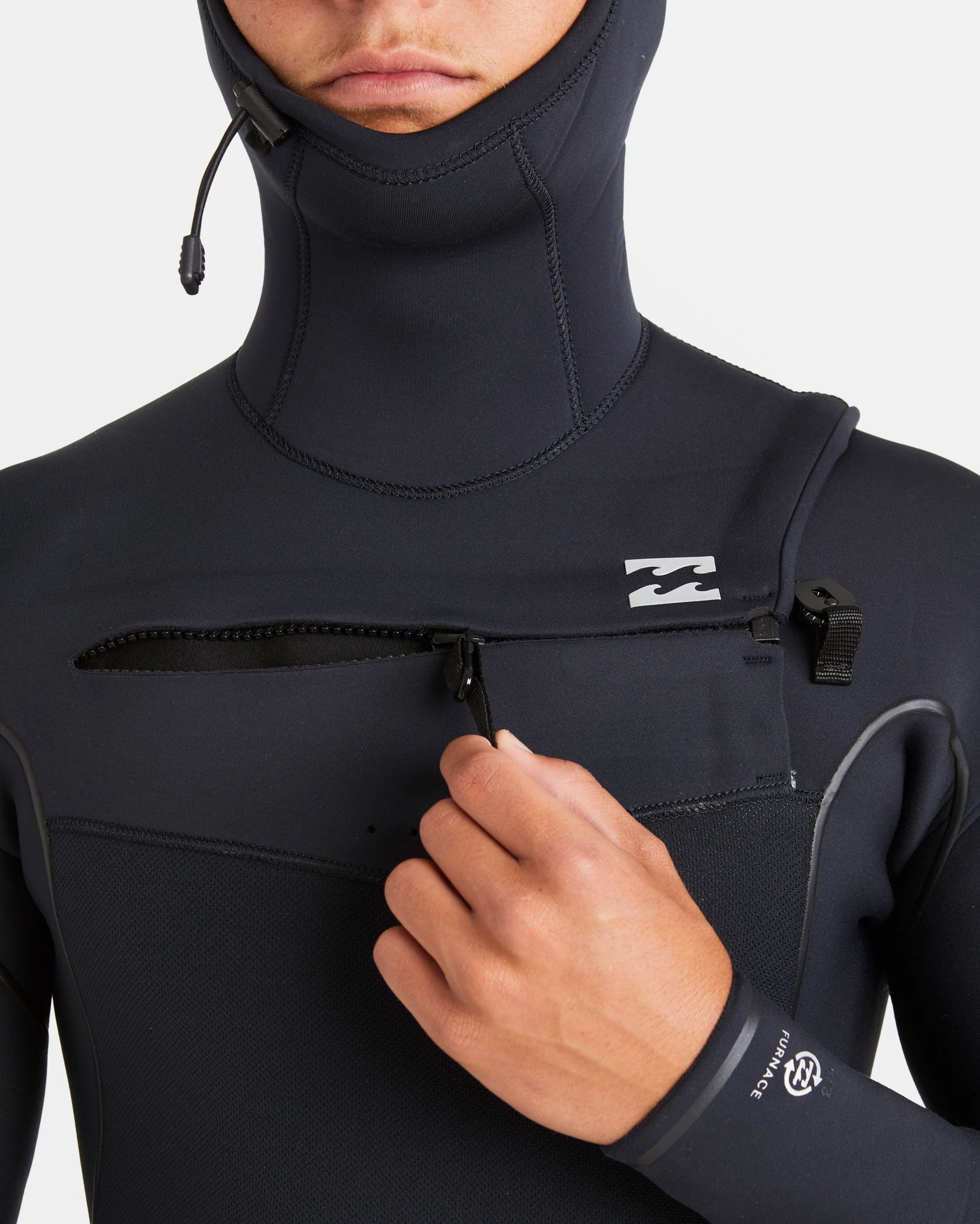 11273-6-5mm-furnace-natural-upcycler-welded-chest-zip-wetsuit-black-8.webp 6/5mm Furnace Natural Upcycler Welded Chest Zip Wetsuit - Black