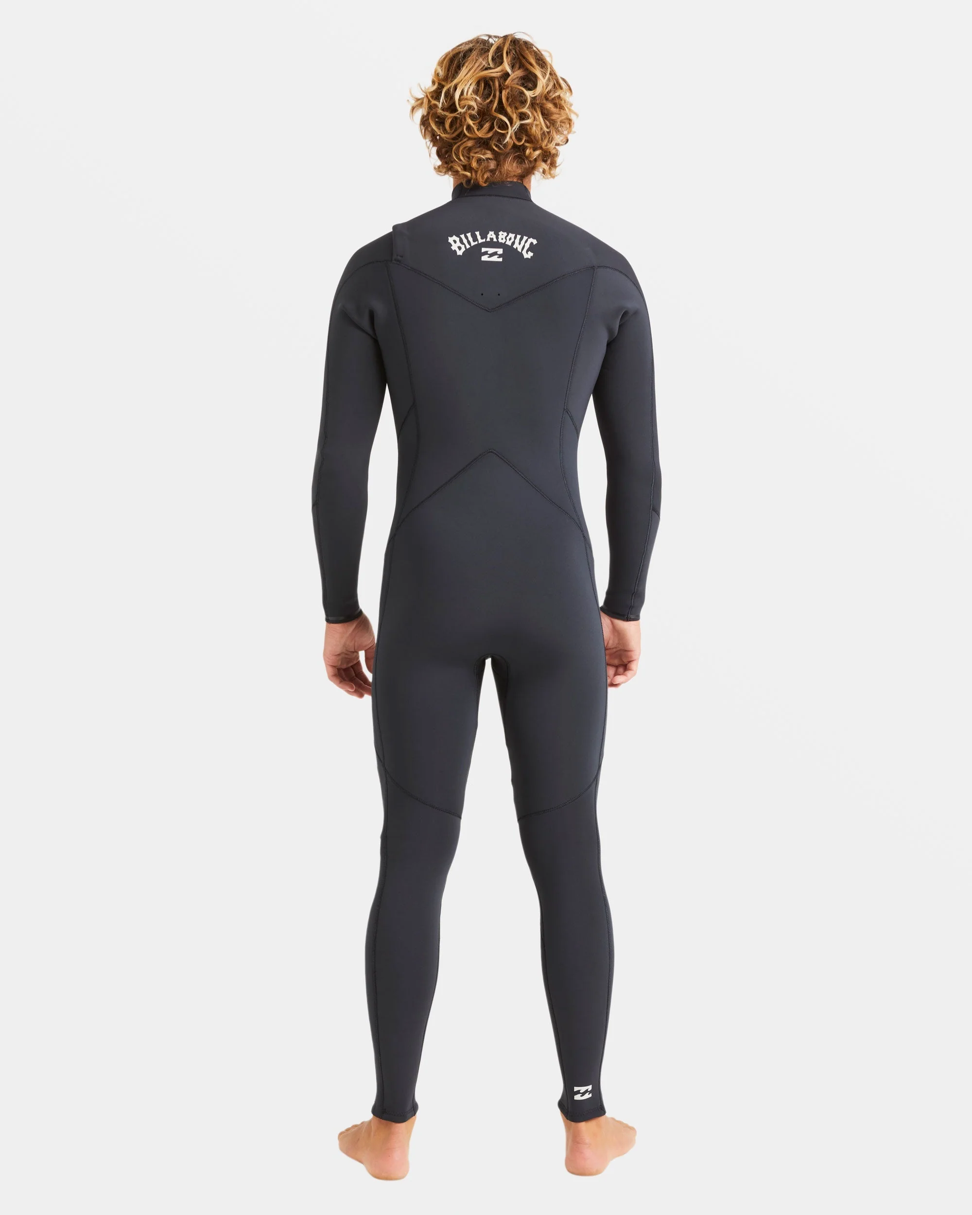 3/2mm Absolute Natural Upcycler GBS Chest Zip Wetsuit - Black