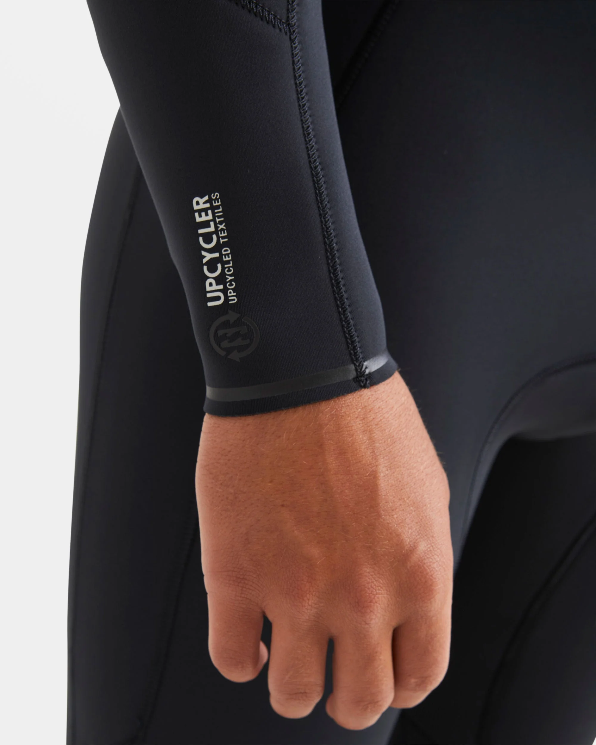 3/2mm Absolute Natural Upcycler GBS Chest Zip Wetsuit - Black