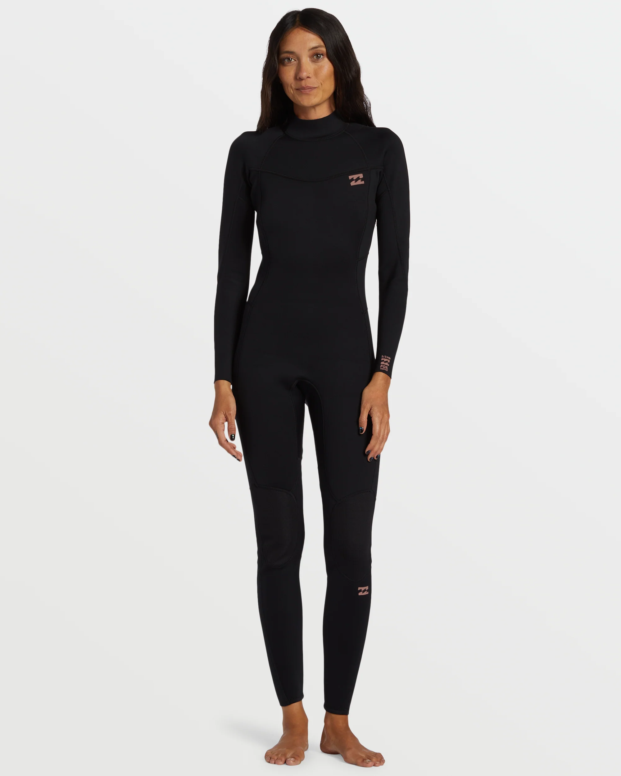 4/3mm Foil GBS Back Zip Wetsuit - Black
