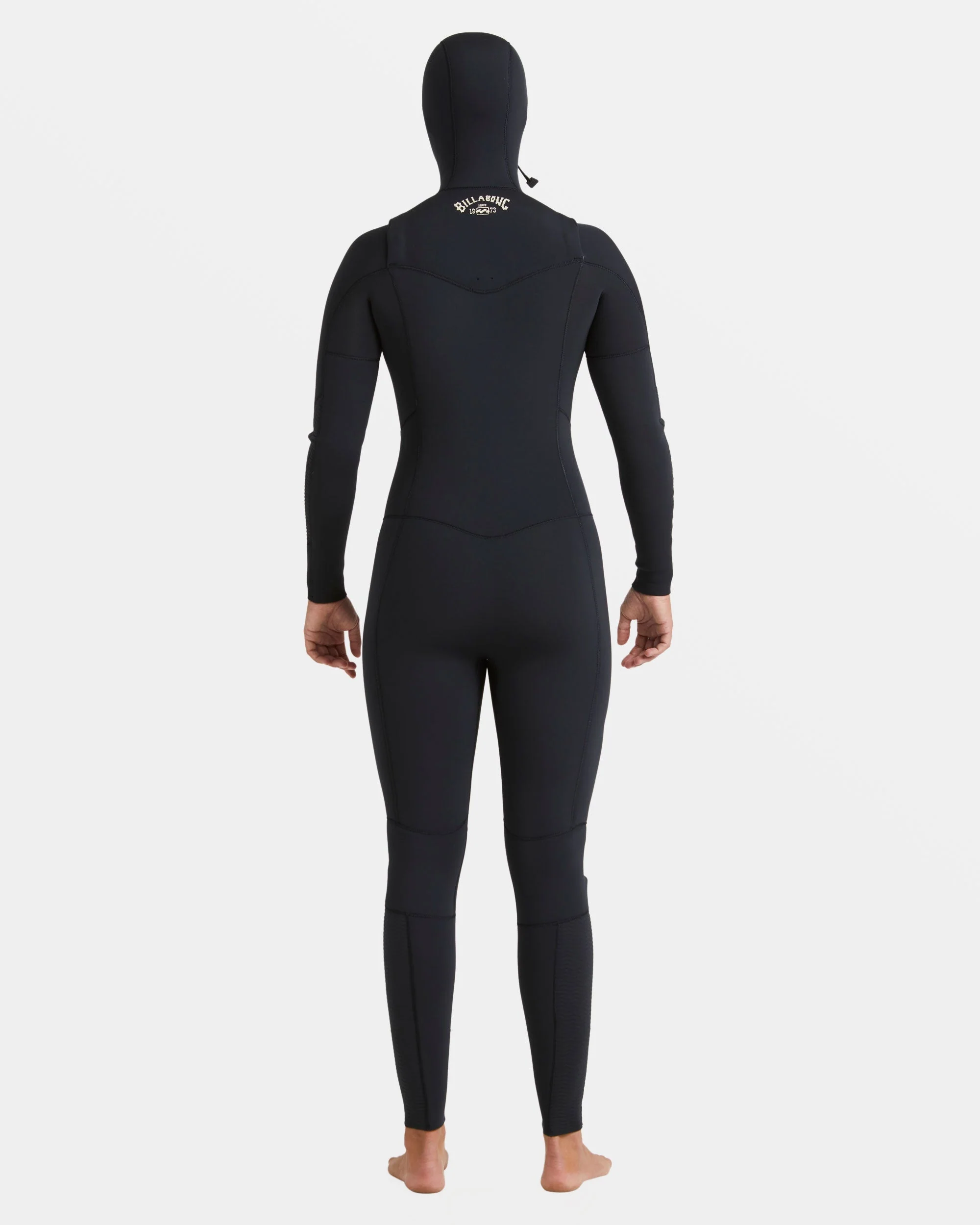 4/3mm Salty Dayz Natural Upcycler GBS Chest Zip Hooded Wetsuit - Black