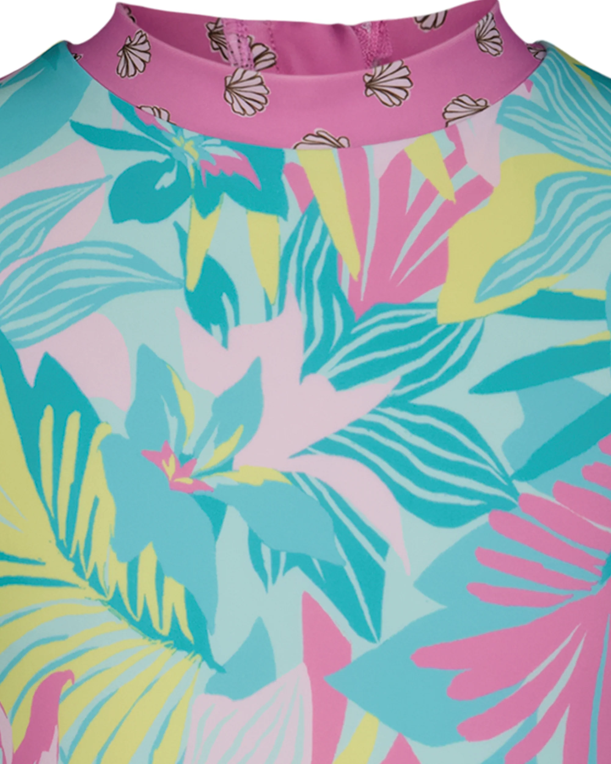 Girls Des Tropics Onesie Swimsuit