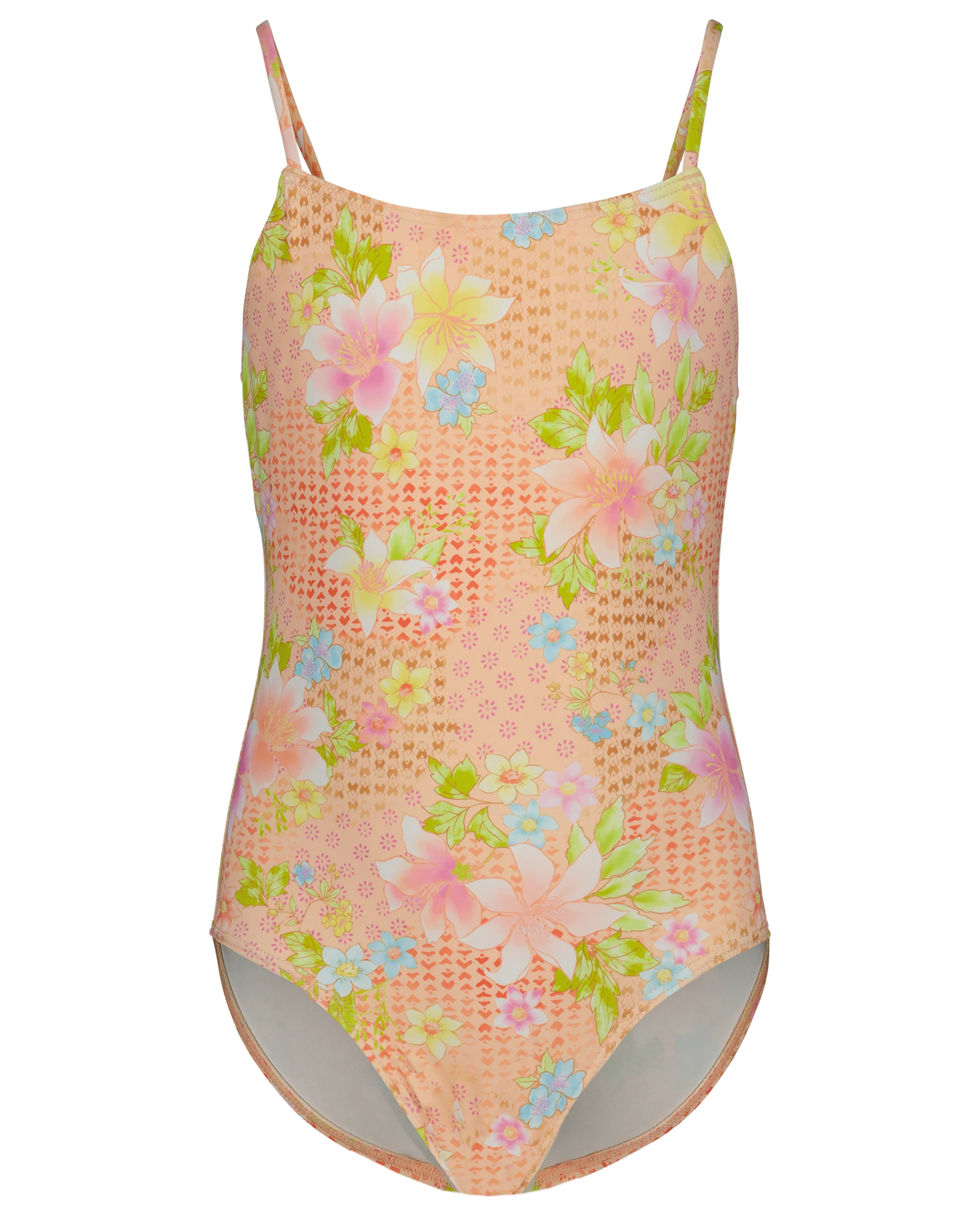 Girls Crazy For Coral One Piece Swimsuit