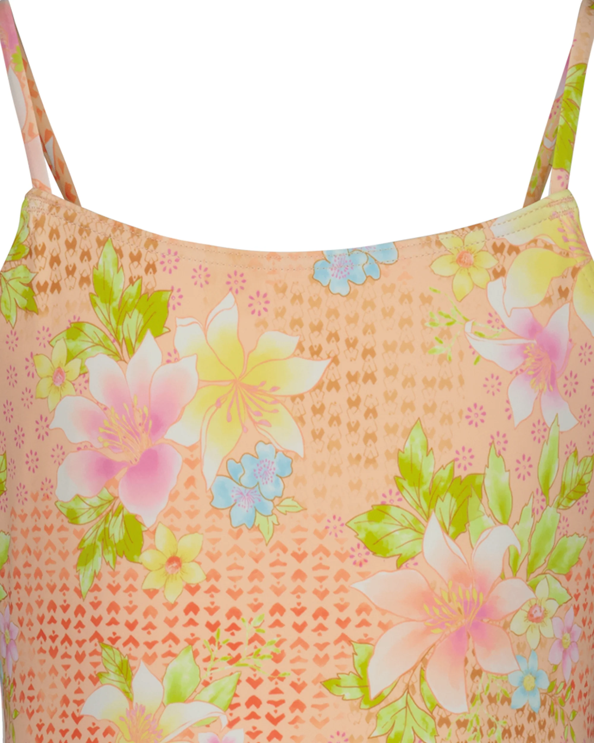 Girls Crazy For Coral One Piece Swimsuit