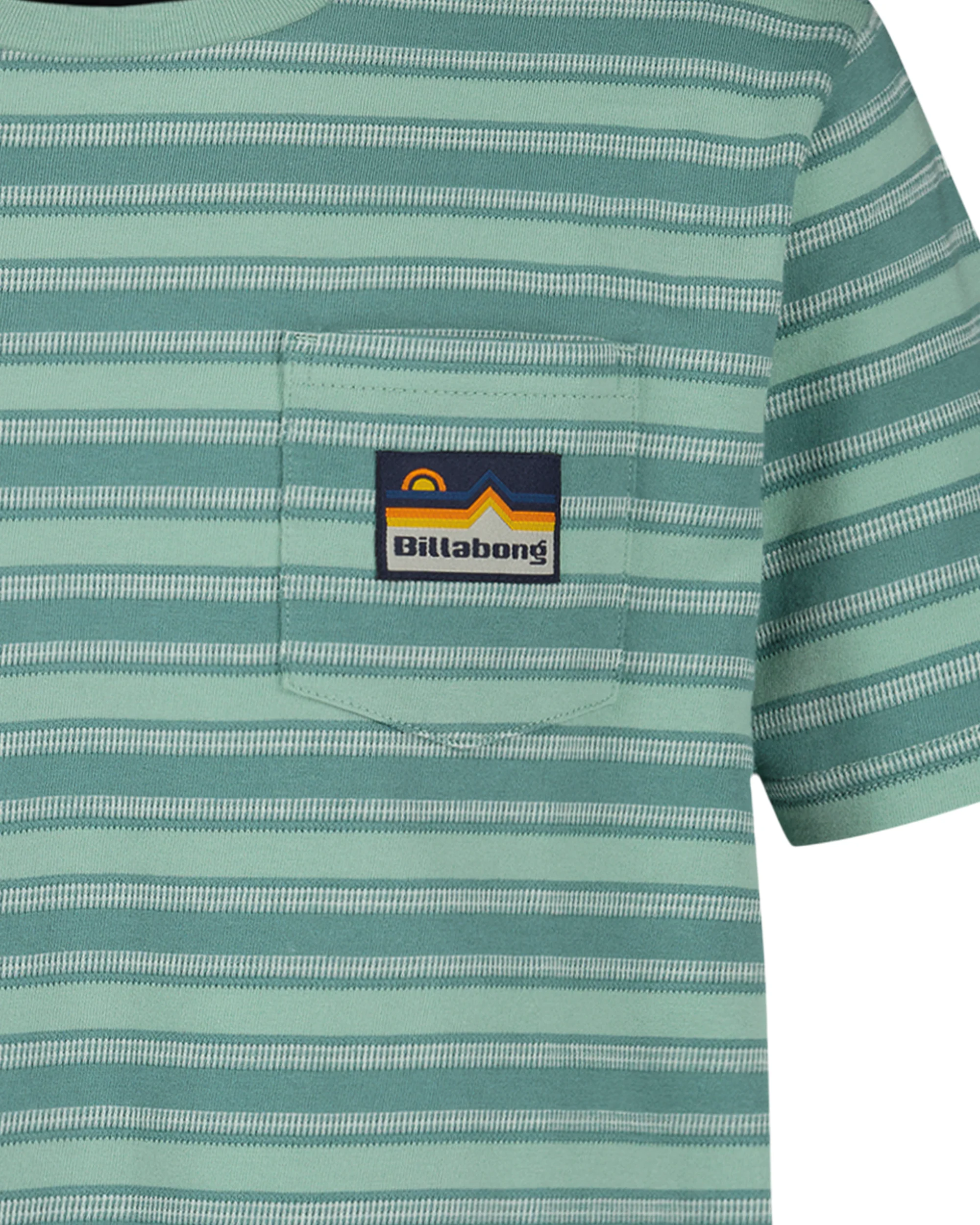 Boys Miles Stripe Pocket Short Sleeve T-Shirt