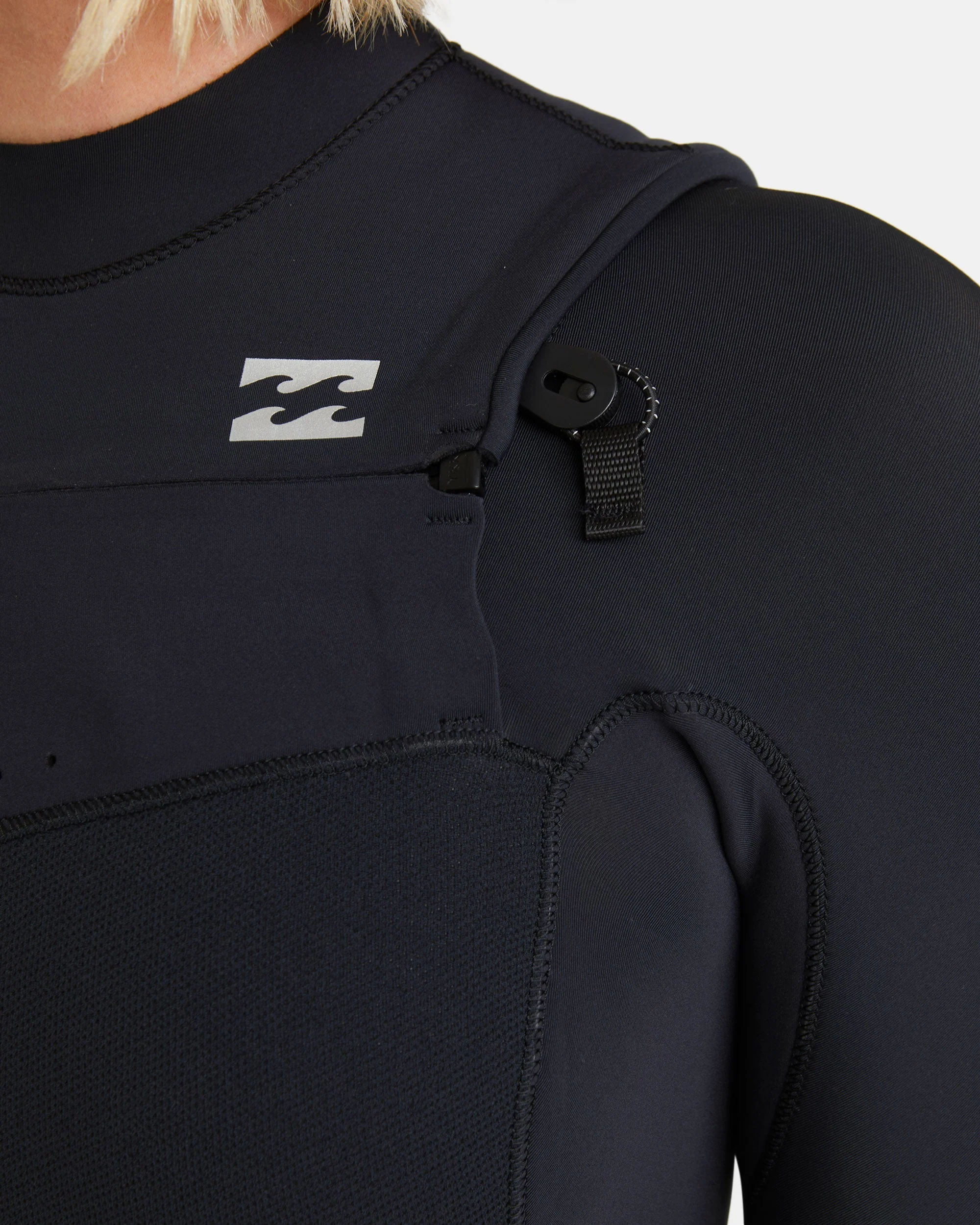 3/2mm Furnace Natural GBS Chest Zip Fullsuit - Black Tiki