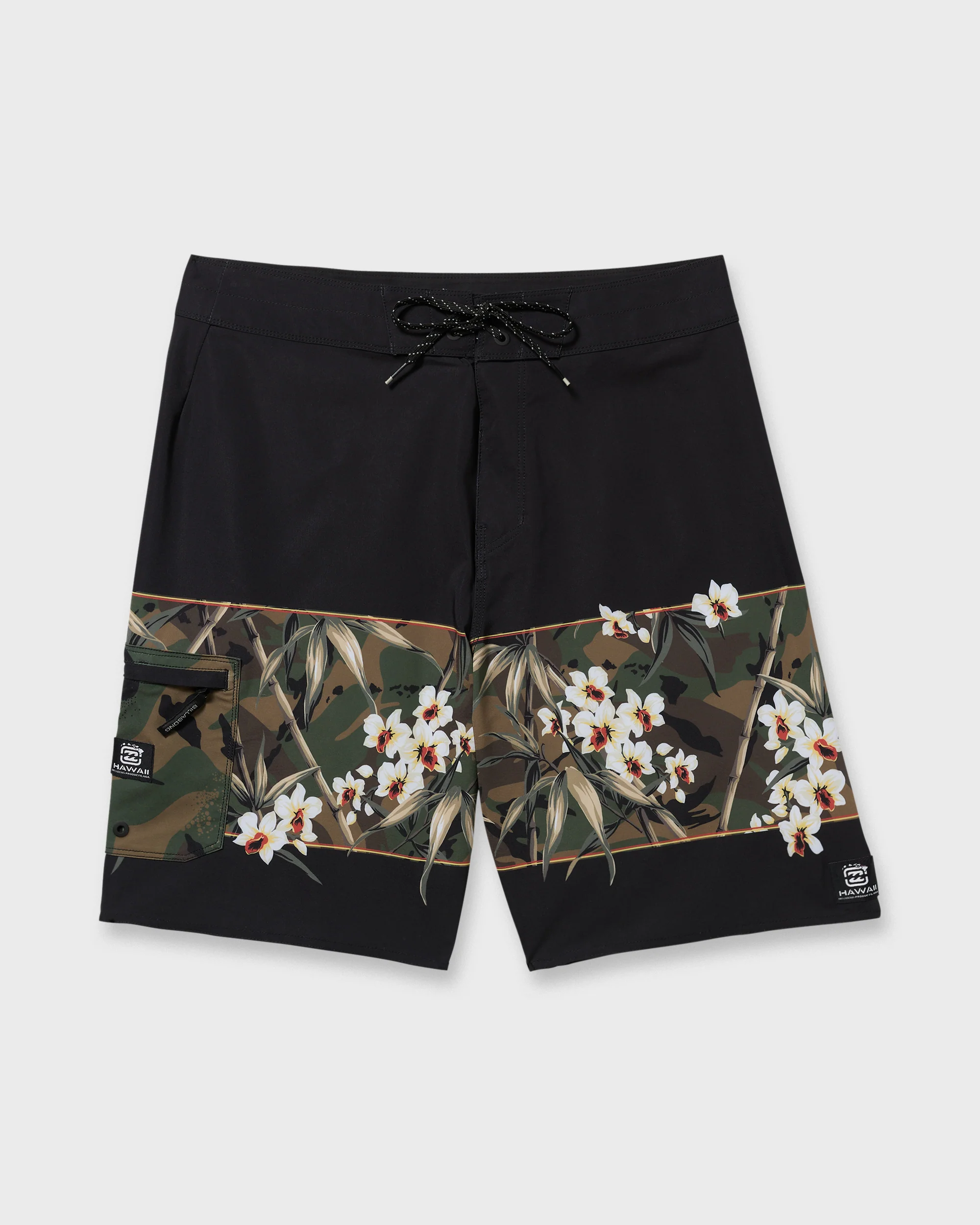 Lowers Pro Hi 17.5" Boardshorts - Black