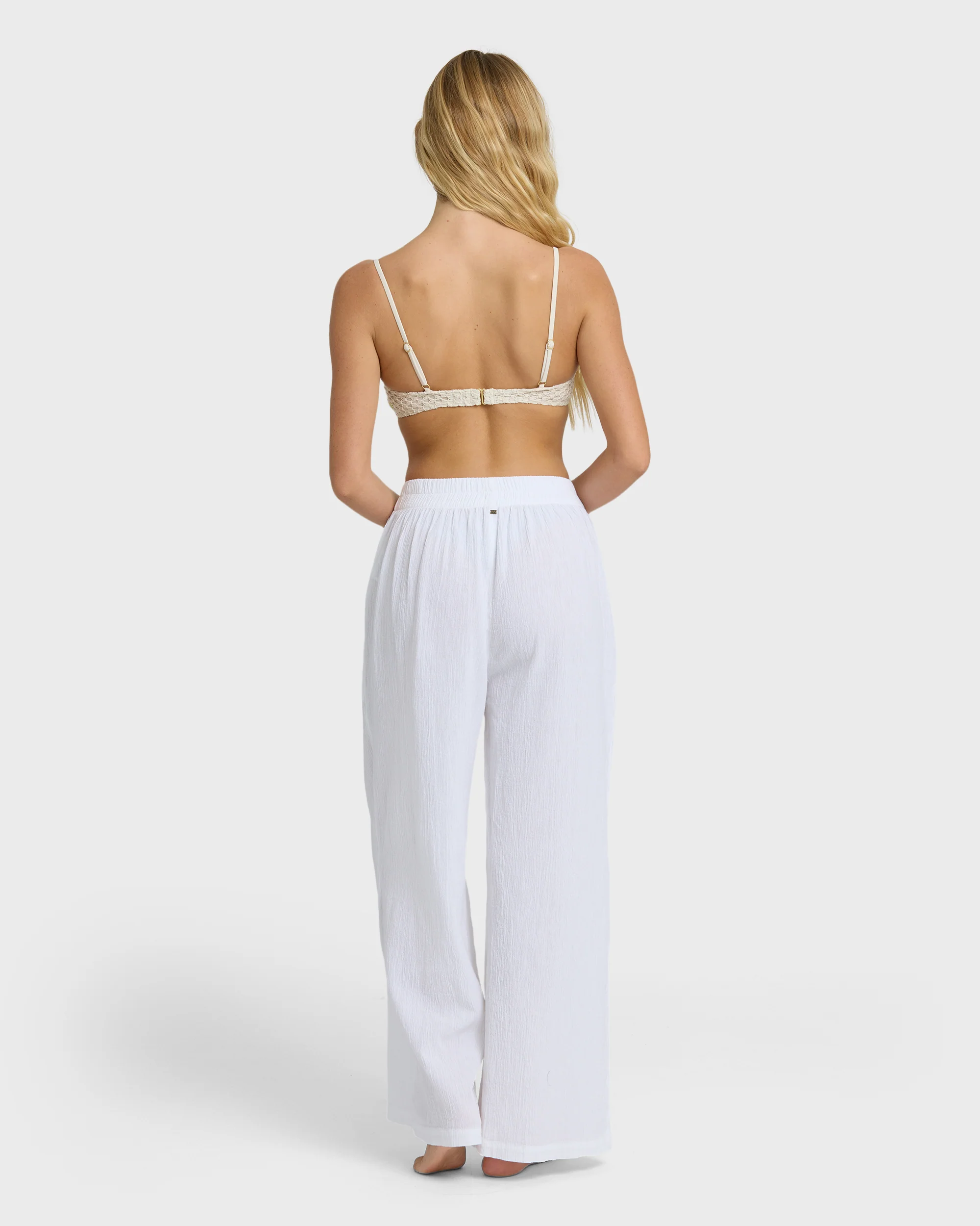 Follow Me Pants - Salt Crystal