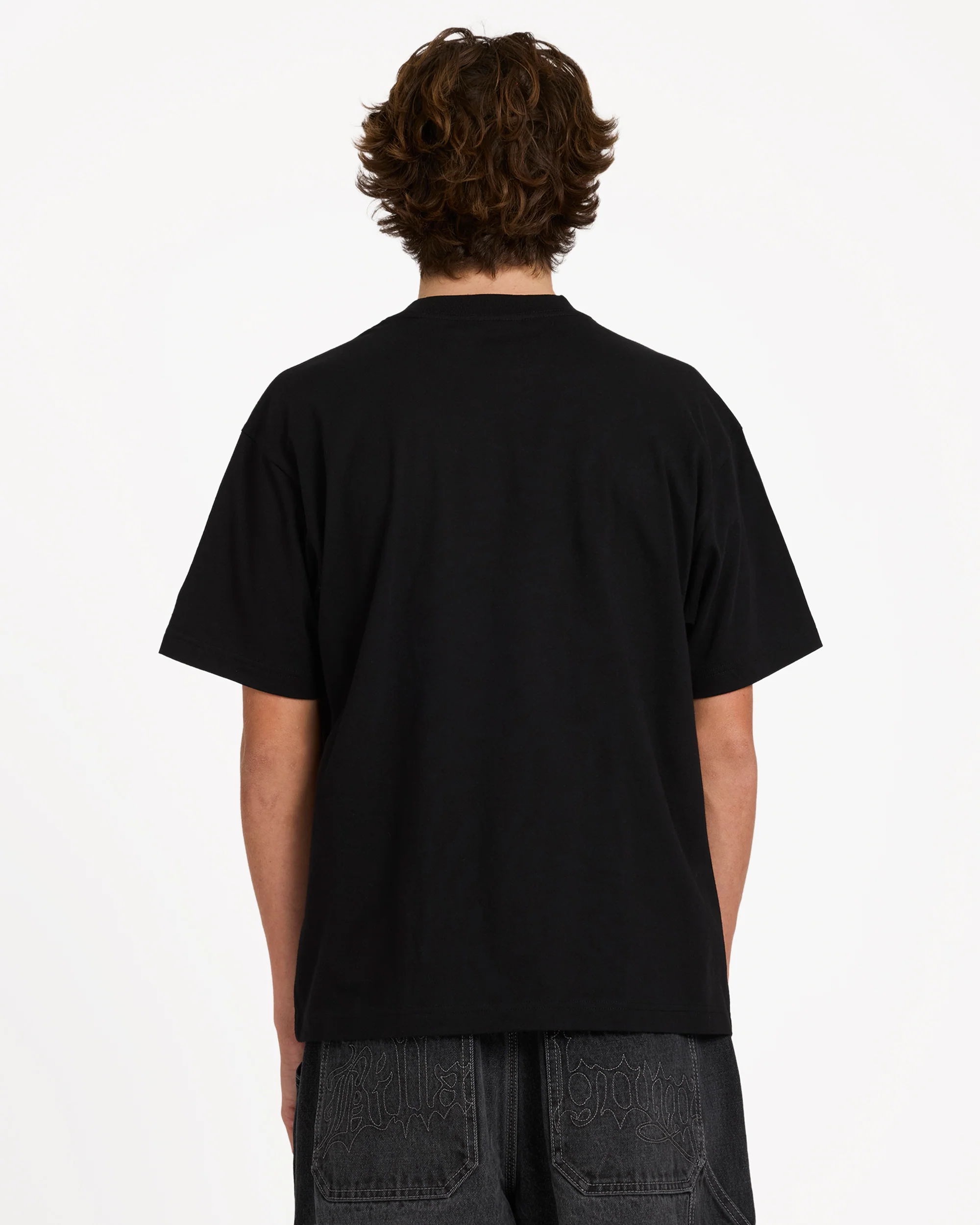 Immortal Blast Short Sleeve Knit T-Shirt - Black