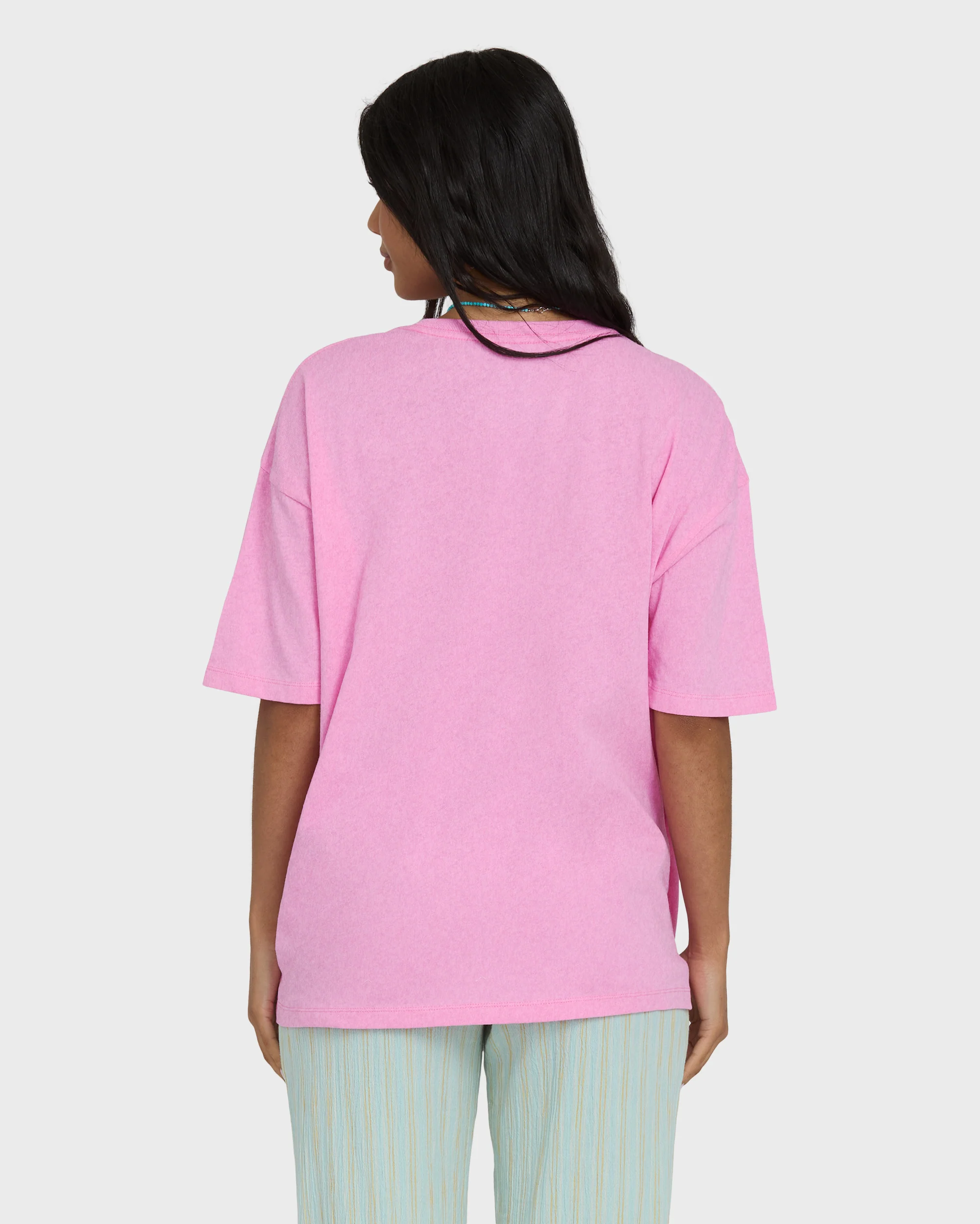 1443-feel-the-heat-short-sleeve-knit-t-shirt-party-pink-3.webp Feel The Heat Short Sleeve Knit T-Shirt - Party Pink